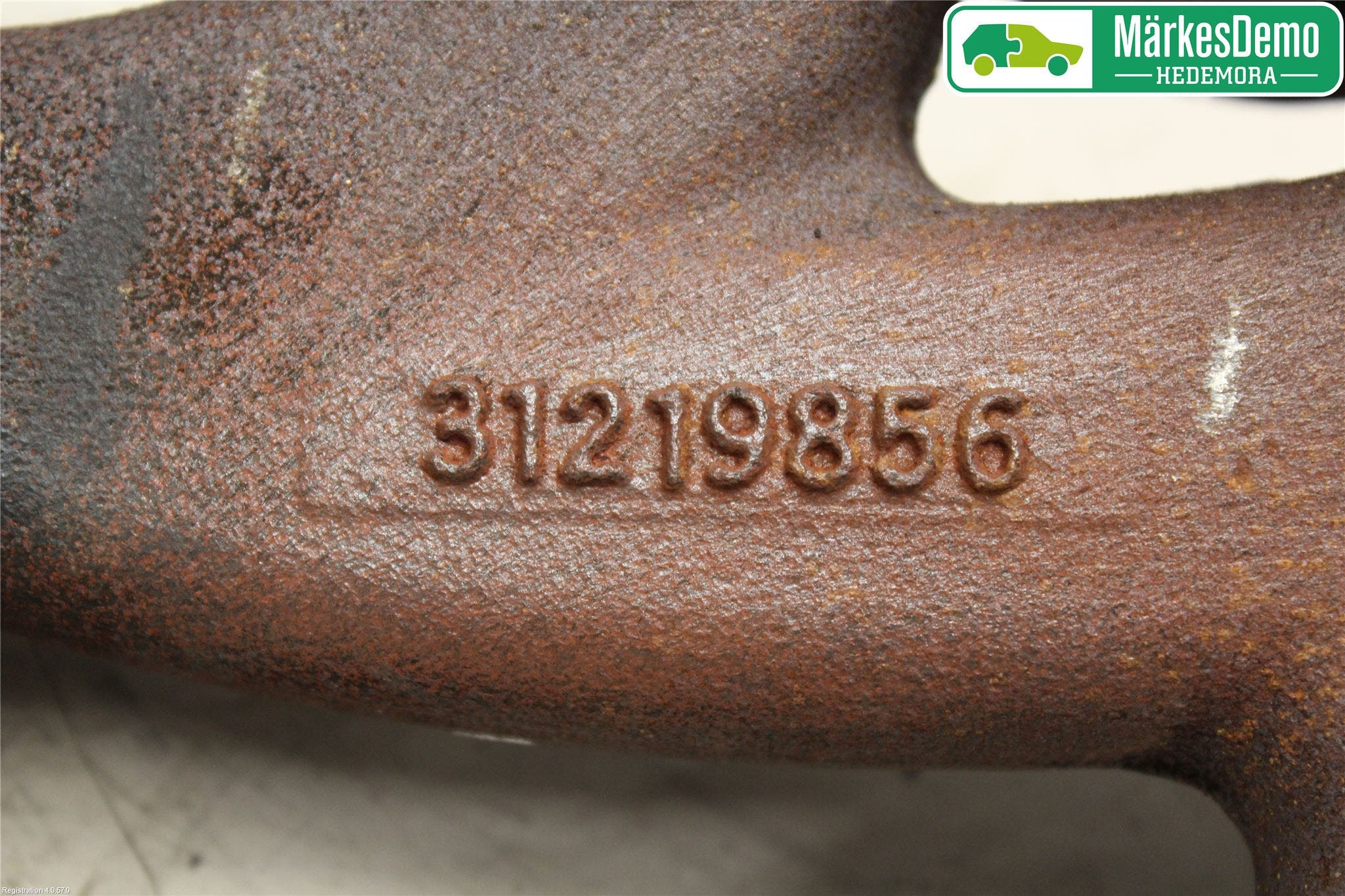 Volvo S80 07-13 Grenrör Avgas