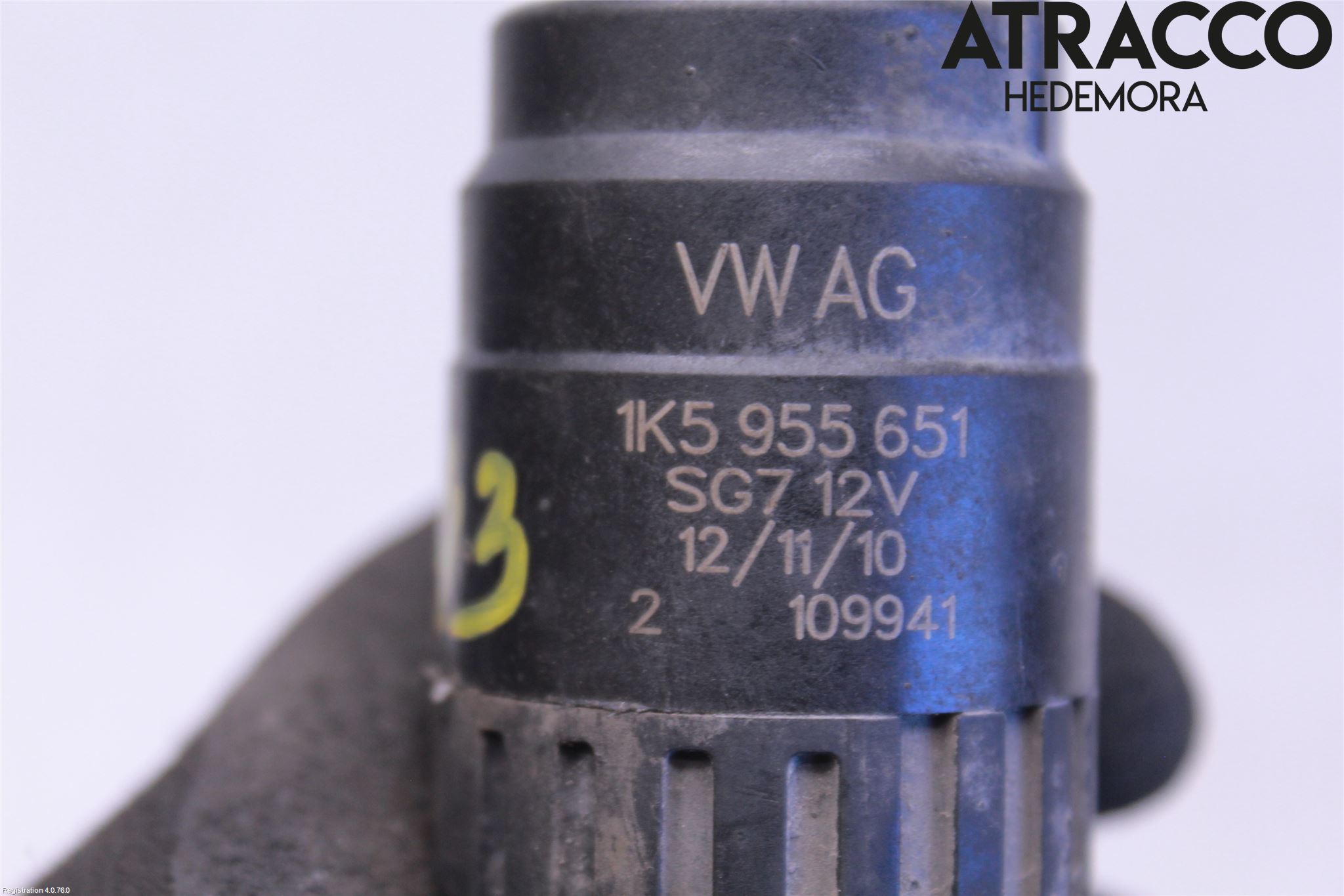 Volkswagen VW TRANSP/CARAVELLE (T5) 04-15 Spolarpump Vindruta
