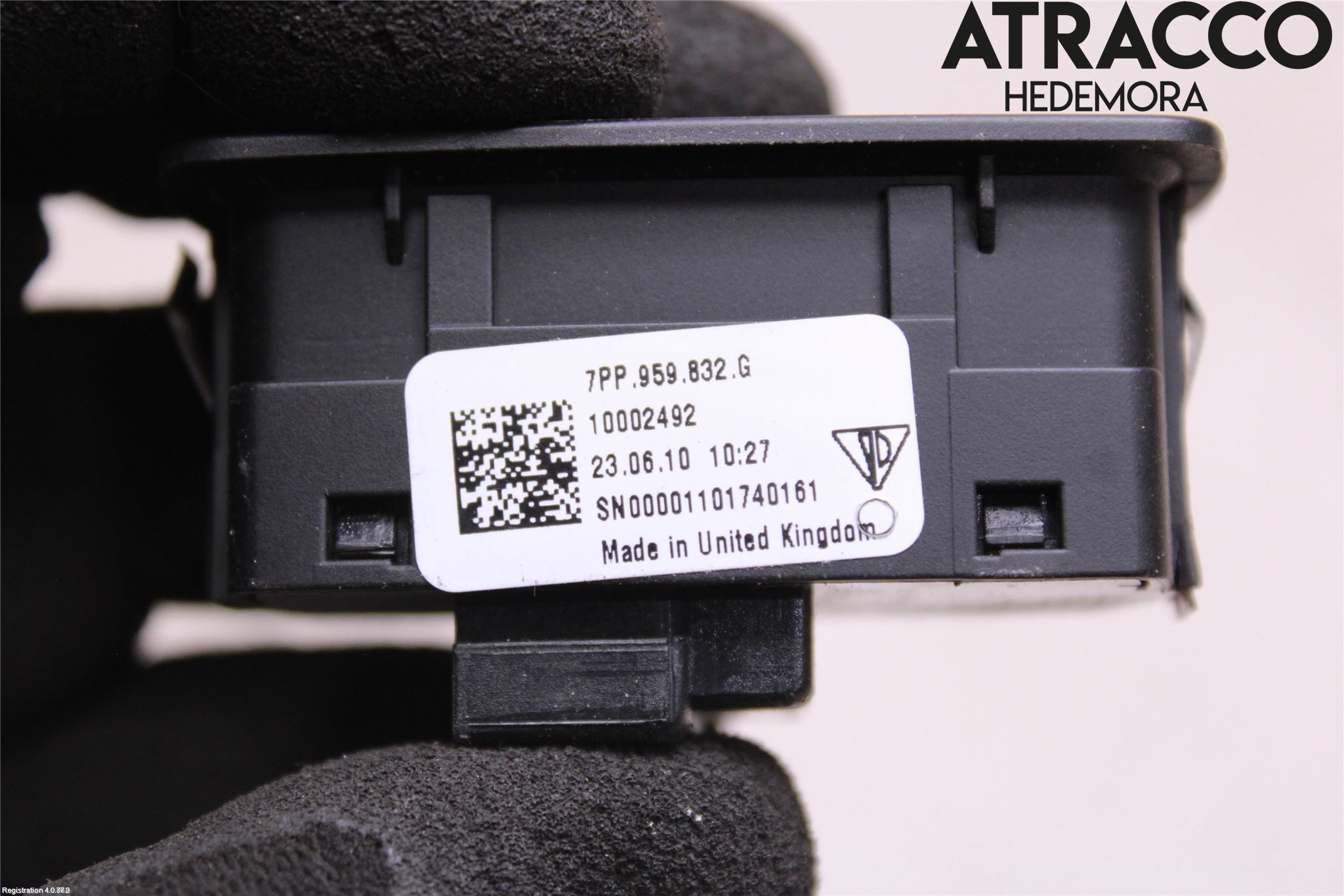 Porsche CAYENNE 03- Strömställare Baklucka