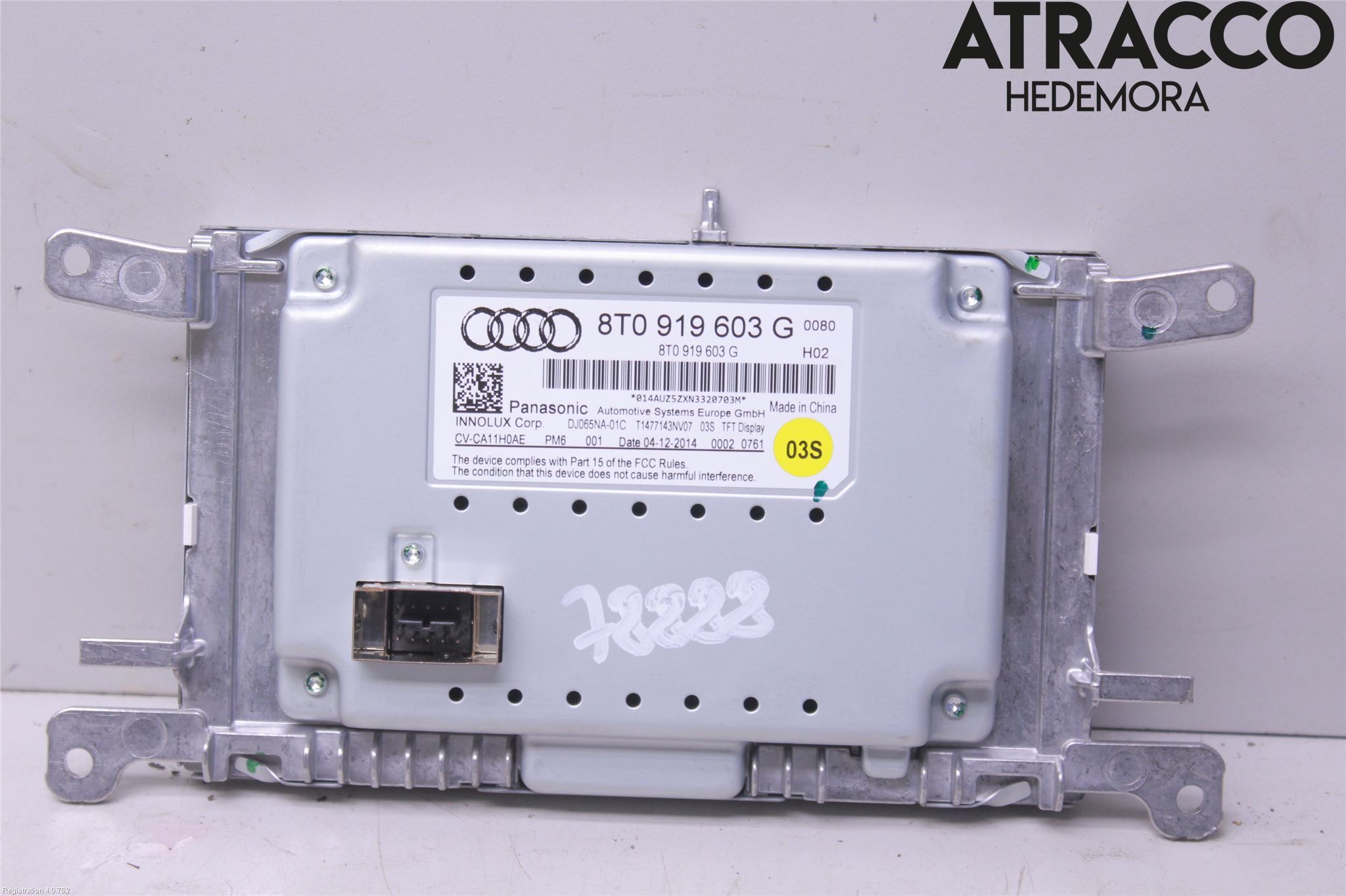 Audi Q5 09-16 Multifunktionsdisplay