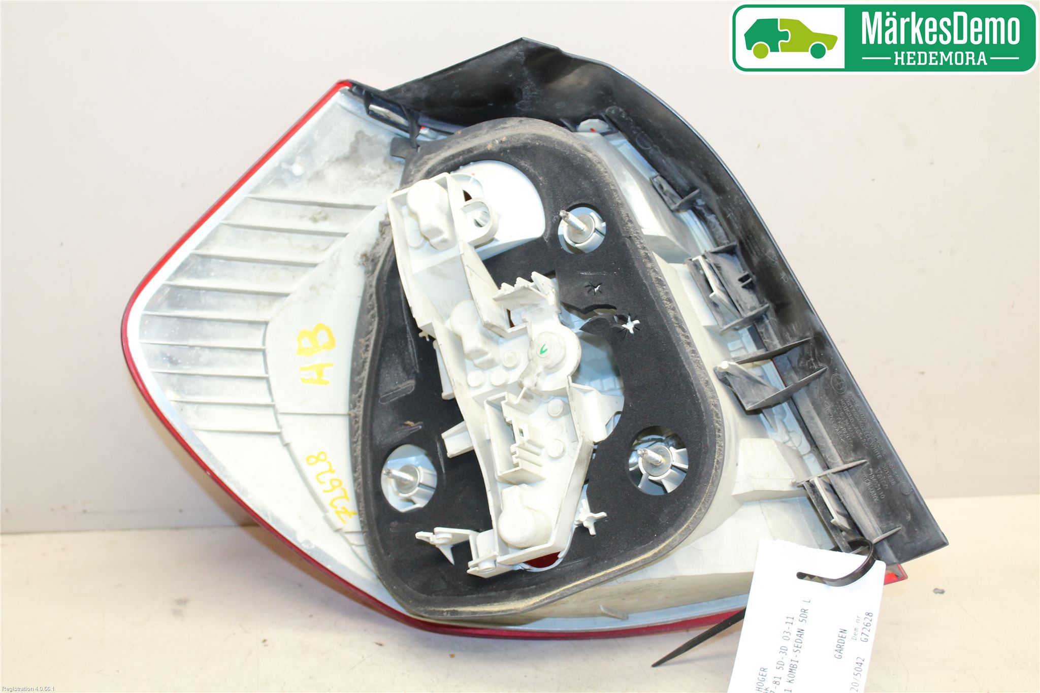 BMW 1 E87/81 5D/3D 03-11 Bakljus Höger