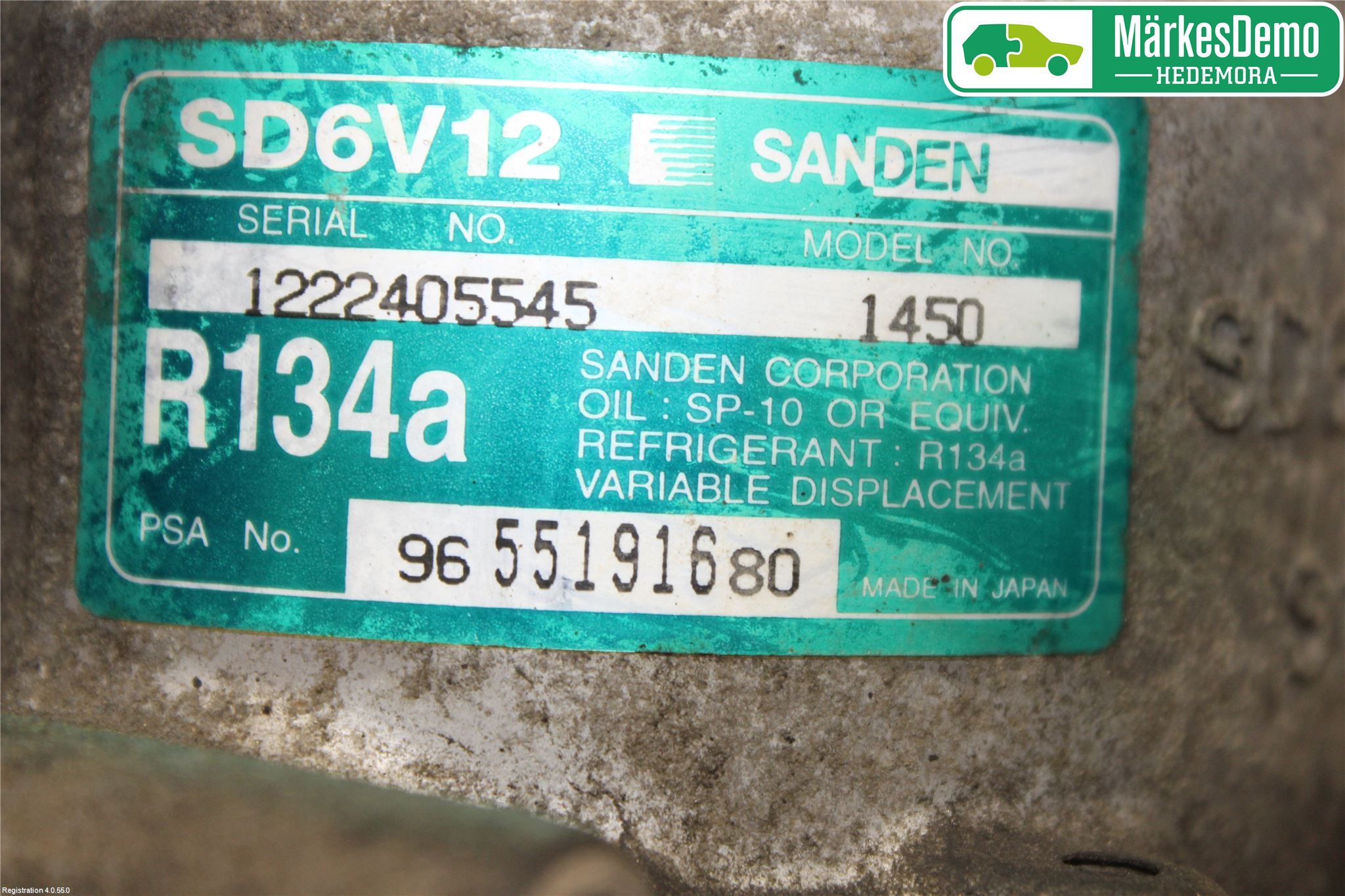 Citroen C3 -04 Ac Kompressor