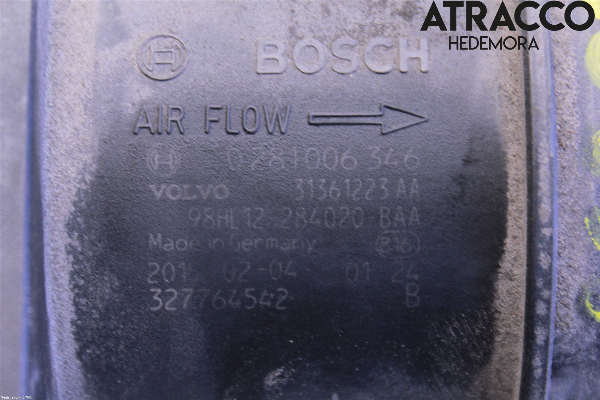 Volvo V70 14-16 Injluftmassamätare