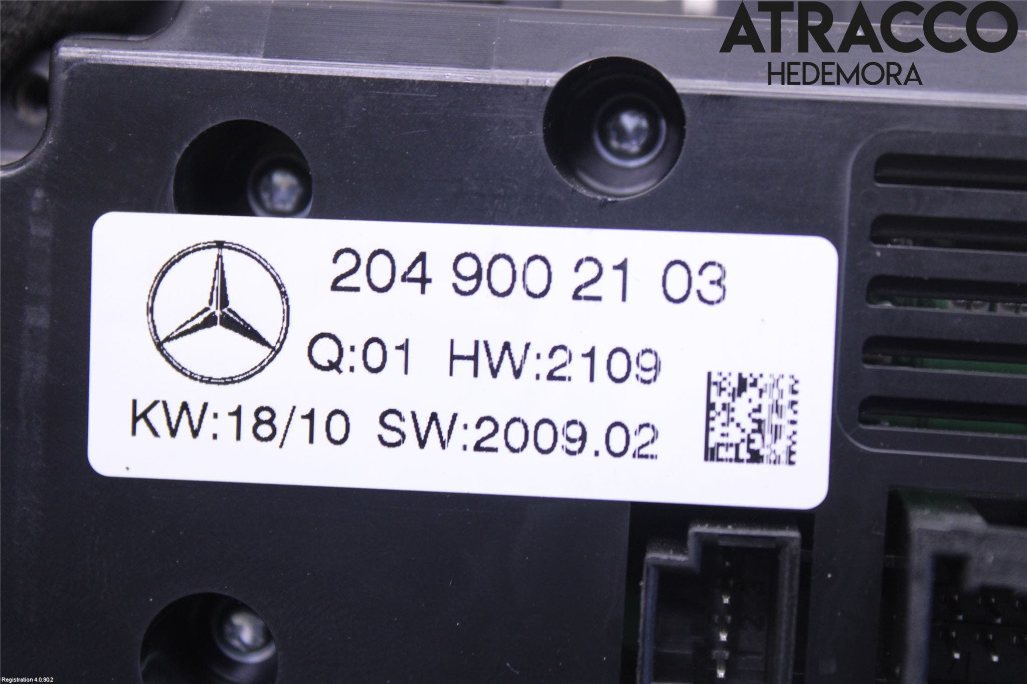 Mercedes-Benz MB C-KLASS (W204) 07-15 Ac Styrenhet Ac Manöveren