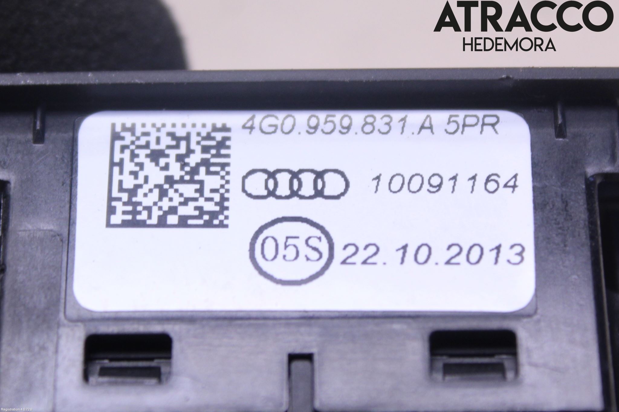 Audi Q5 09-16 Strömställare Baklucka