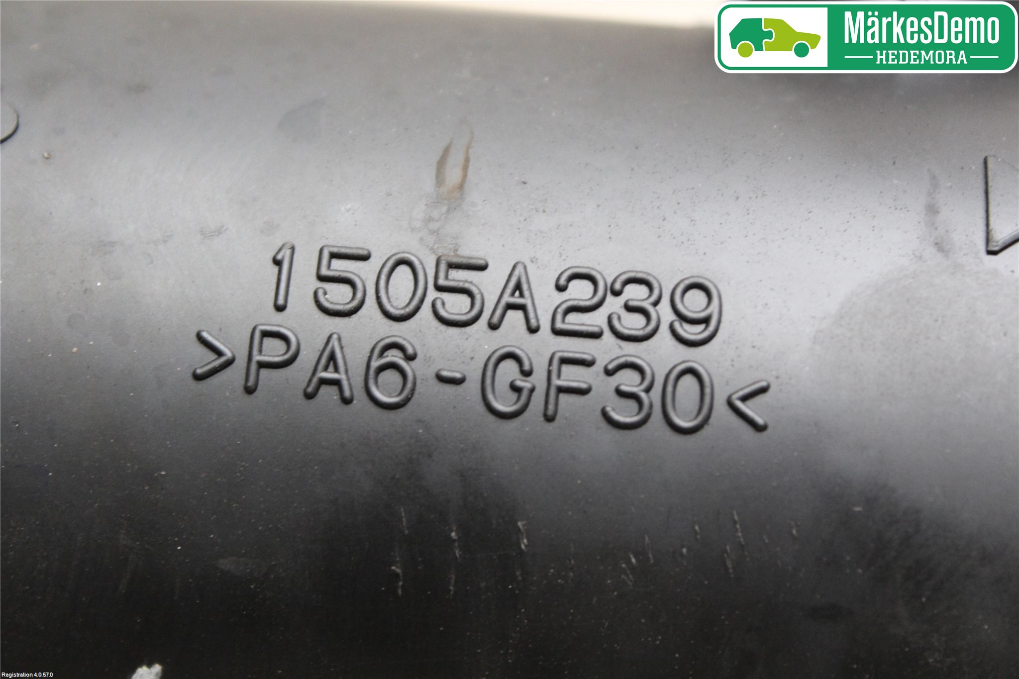 Mitsubishi OUTLANDER 07-12 Laddluft-Intercoolerrör