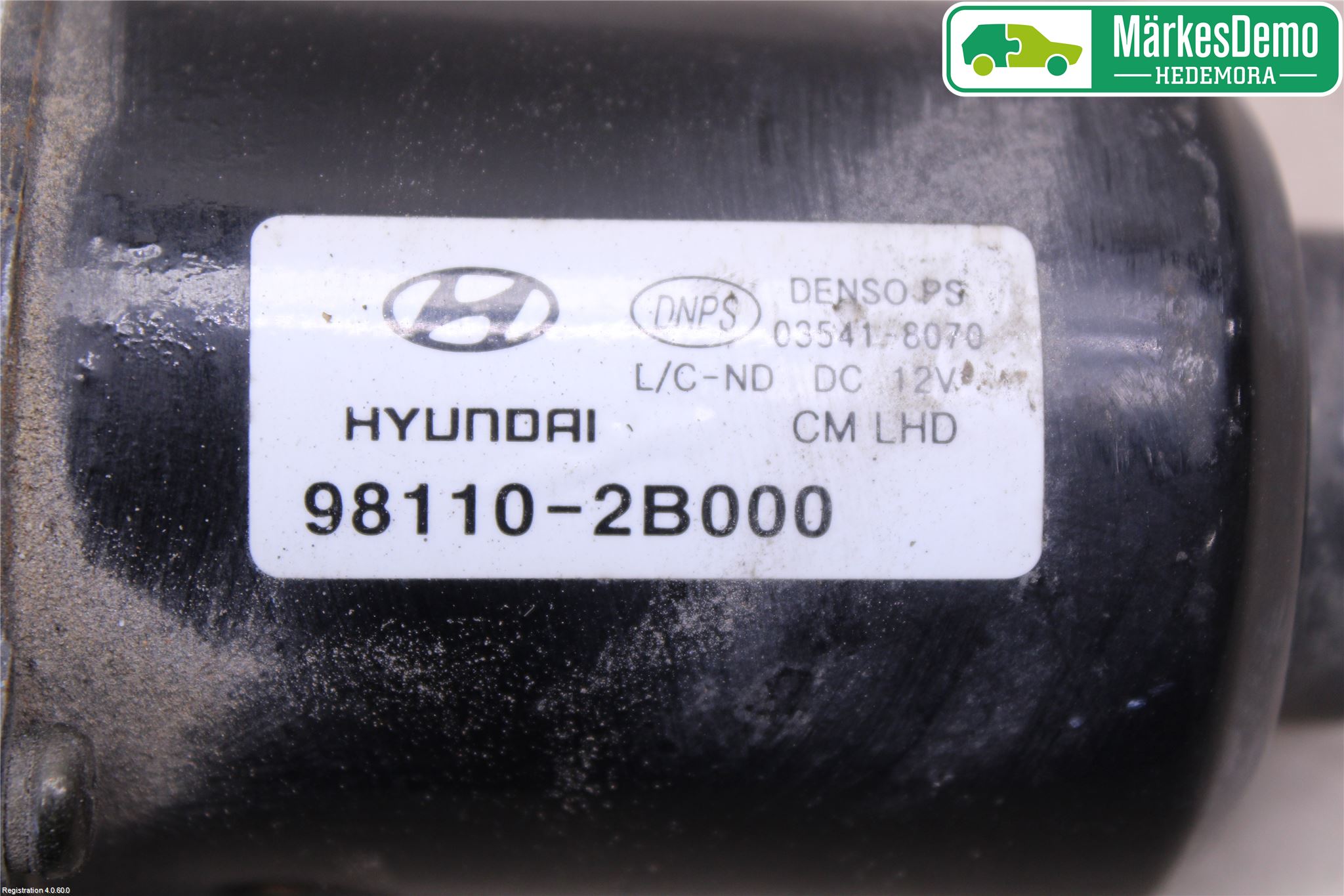 Hyundai SANTA FE  06-12 Torkarmotor Vindruta