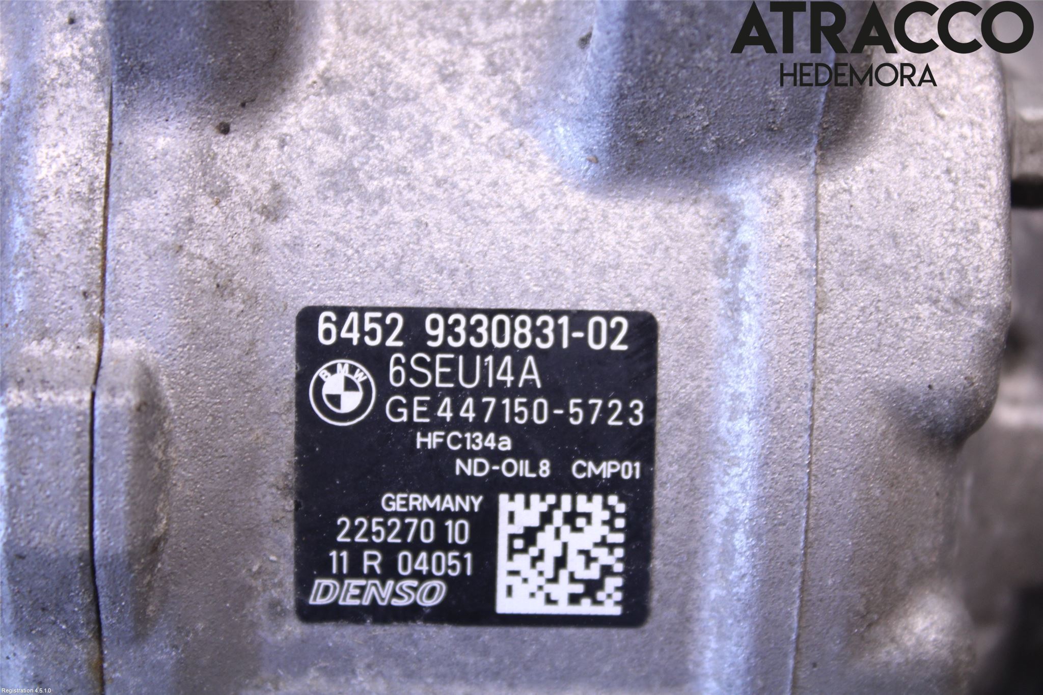 BMW 4 F32/F33/F82/F83 13-20 Ac Kompressor