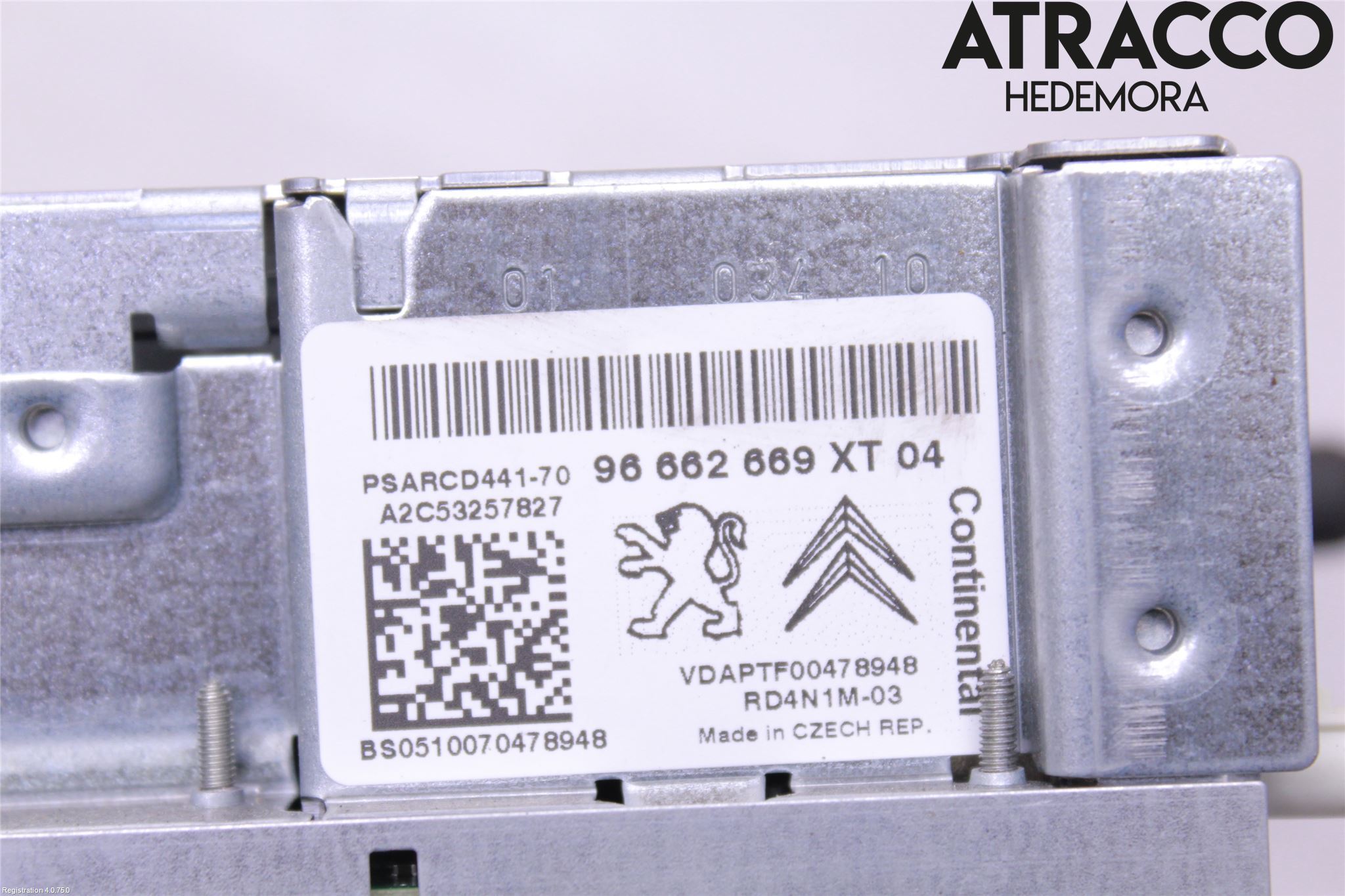 Peugeot 207 Cd Radio - Multimediapanel