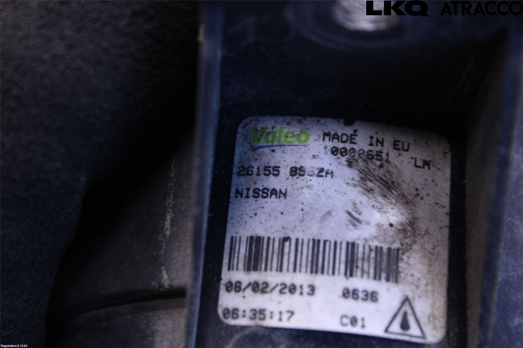 Nissan QASHQAI+2  10-14 Dimljus-Varselljus Fram