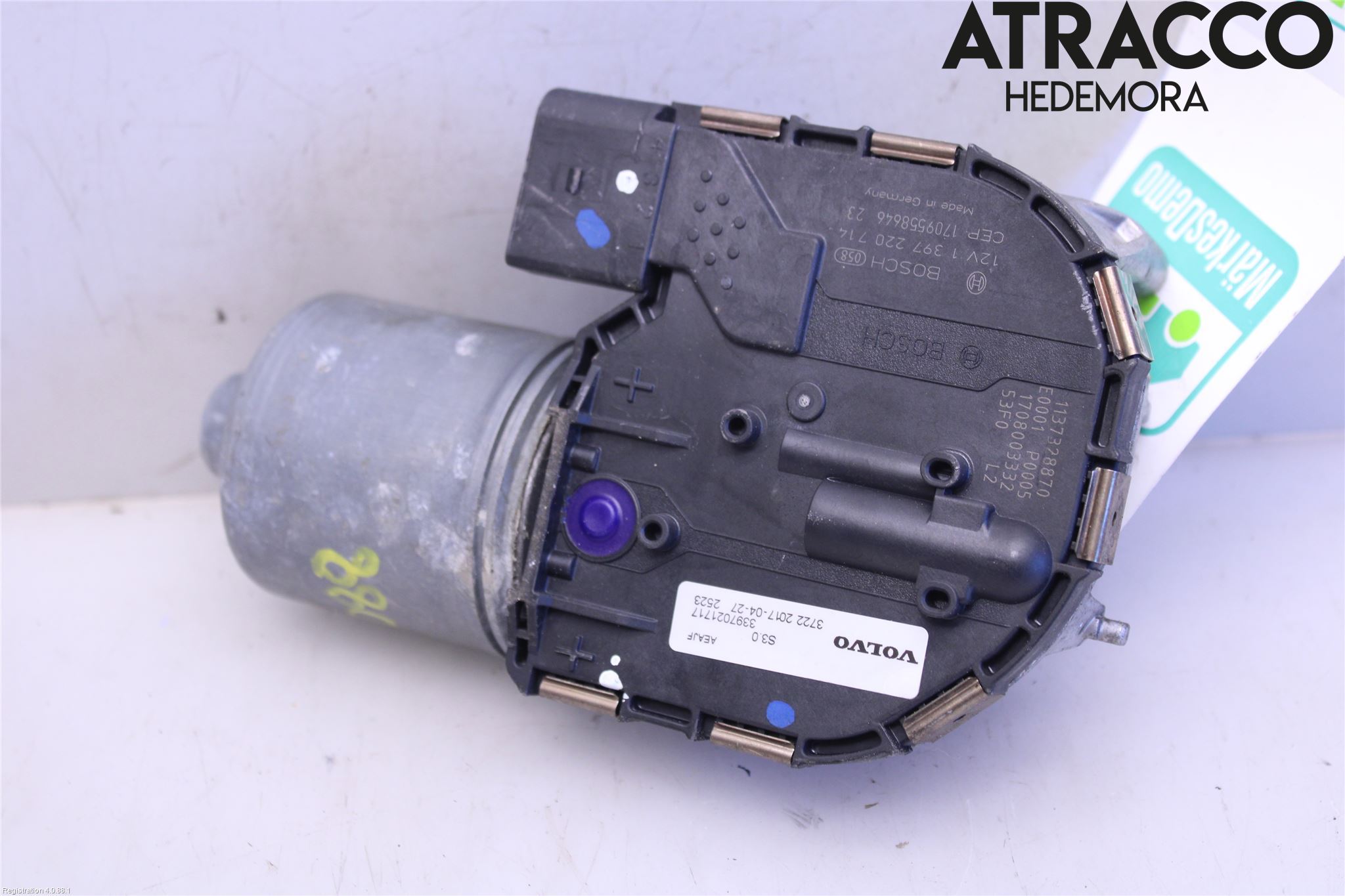 Volvo S90 17->> Torkarmotor Vindruta