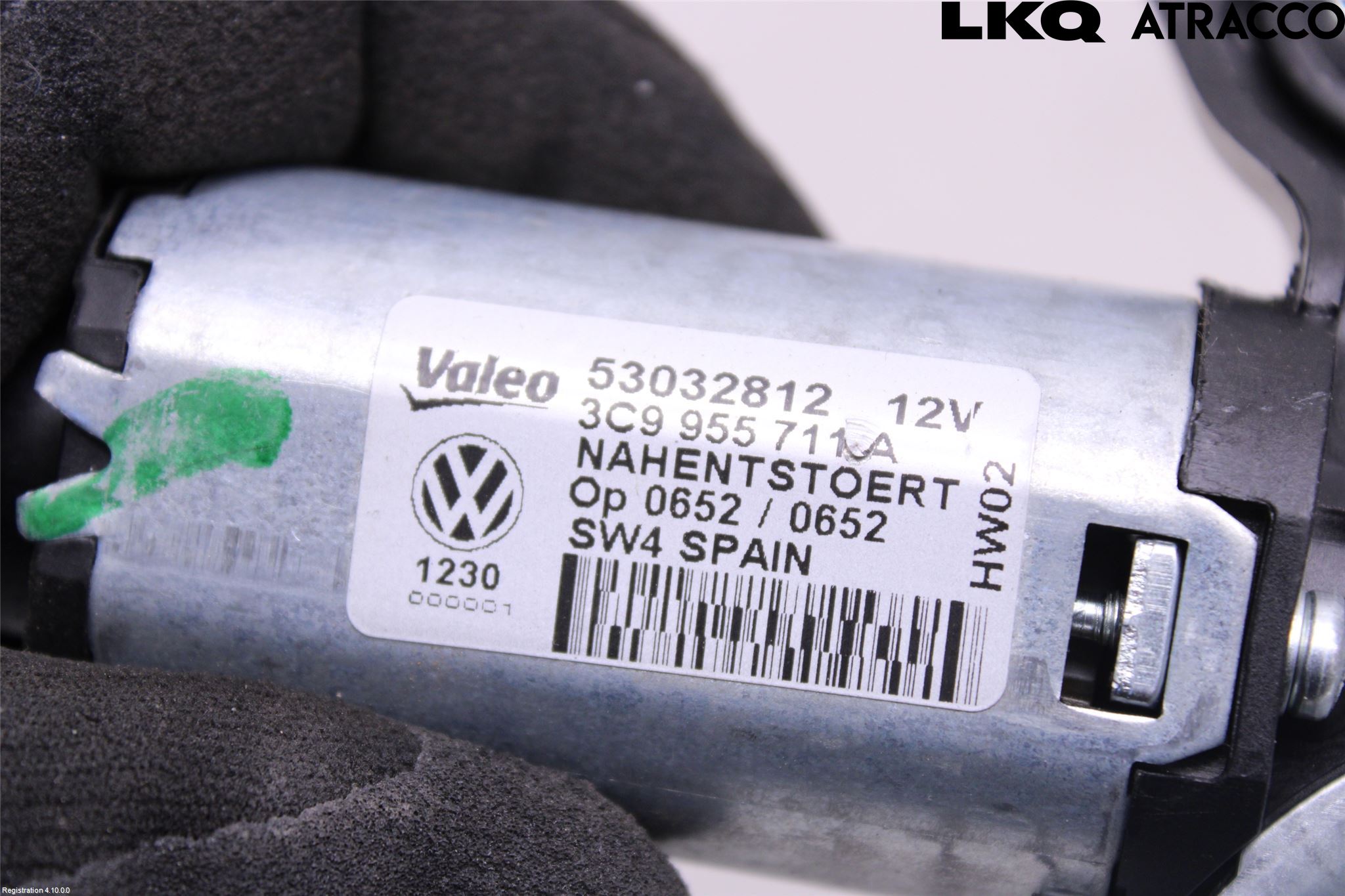 Volkswagen VW PASSAT 05-11 Torkarmotor Baklucka