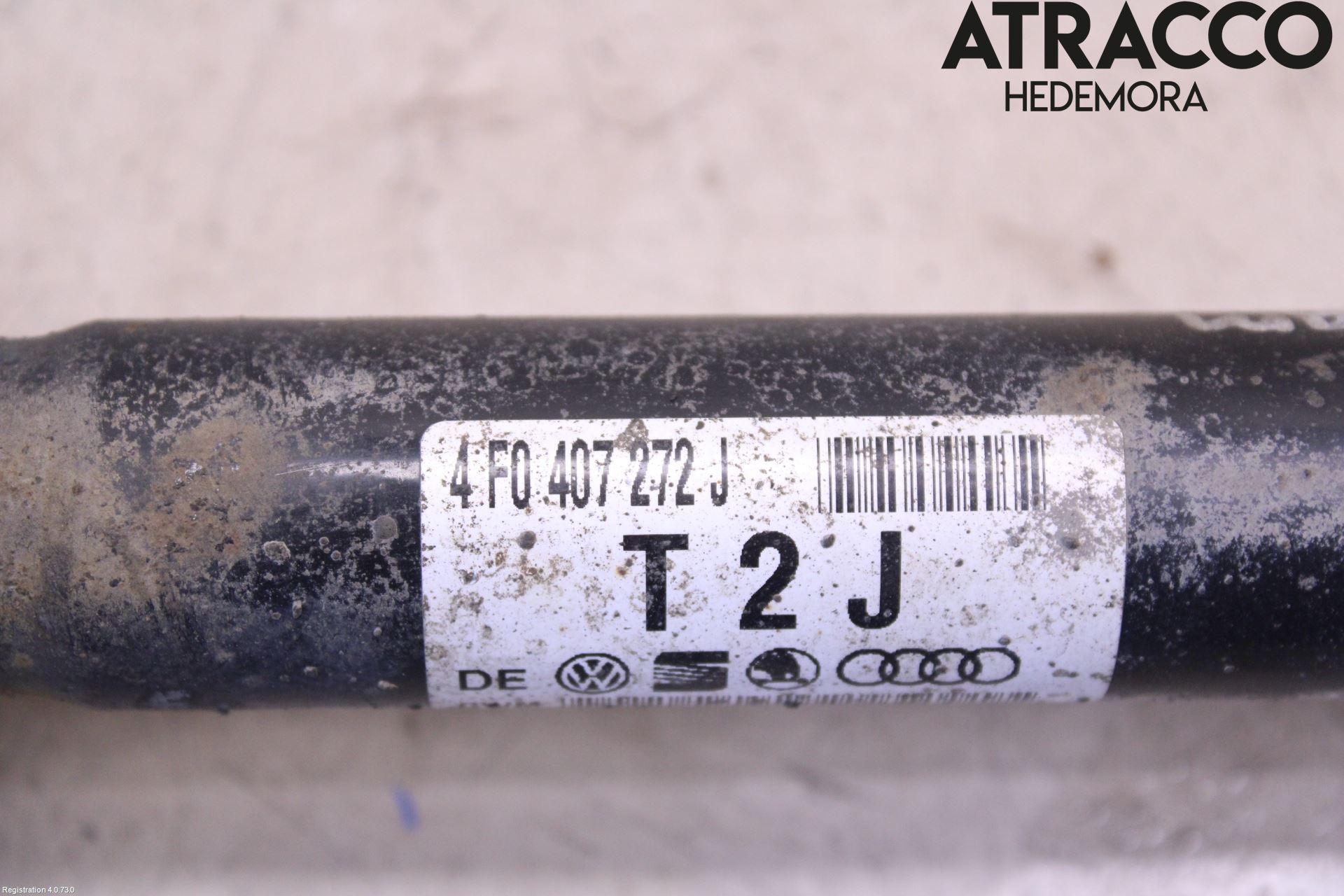 Audi ALLROAD 06-11 Drivaxel Fram Höger