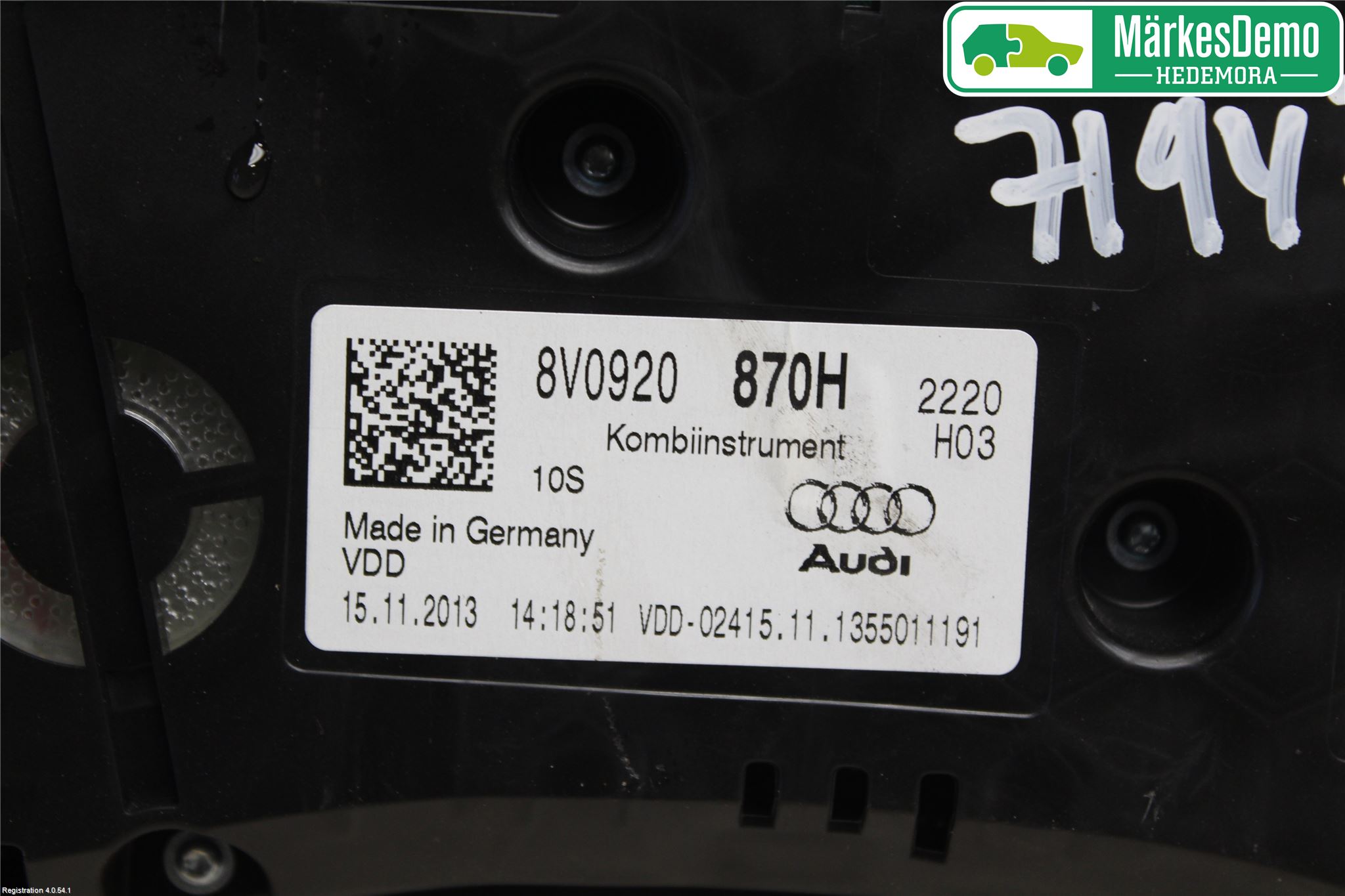 Audi A3/S3 05-13 Instrument Komb