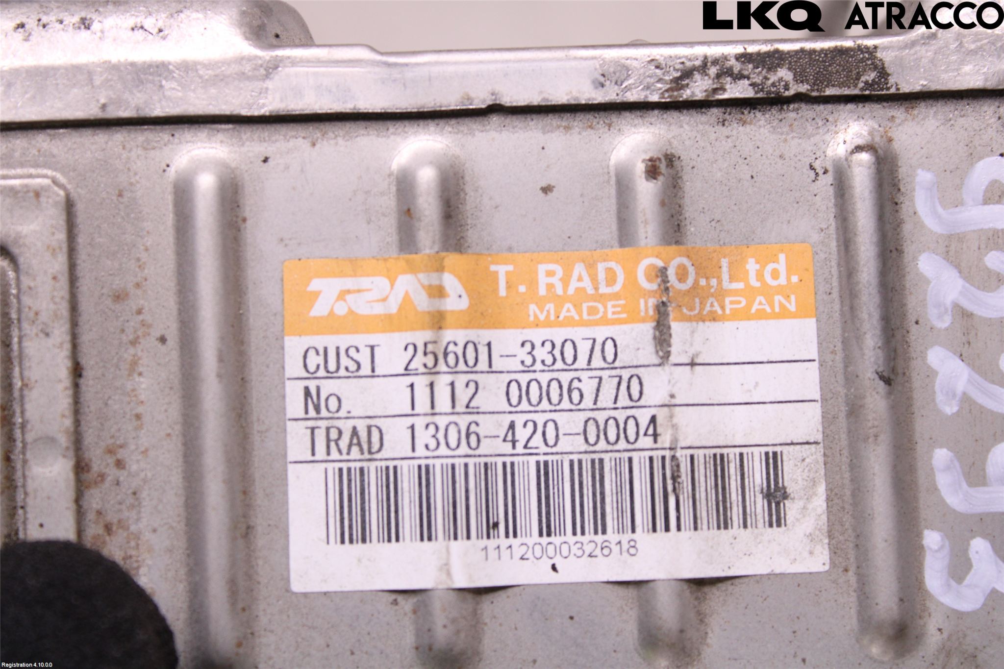 Toyota AURIS 10-12 Avgaskylare