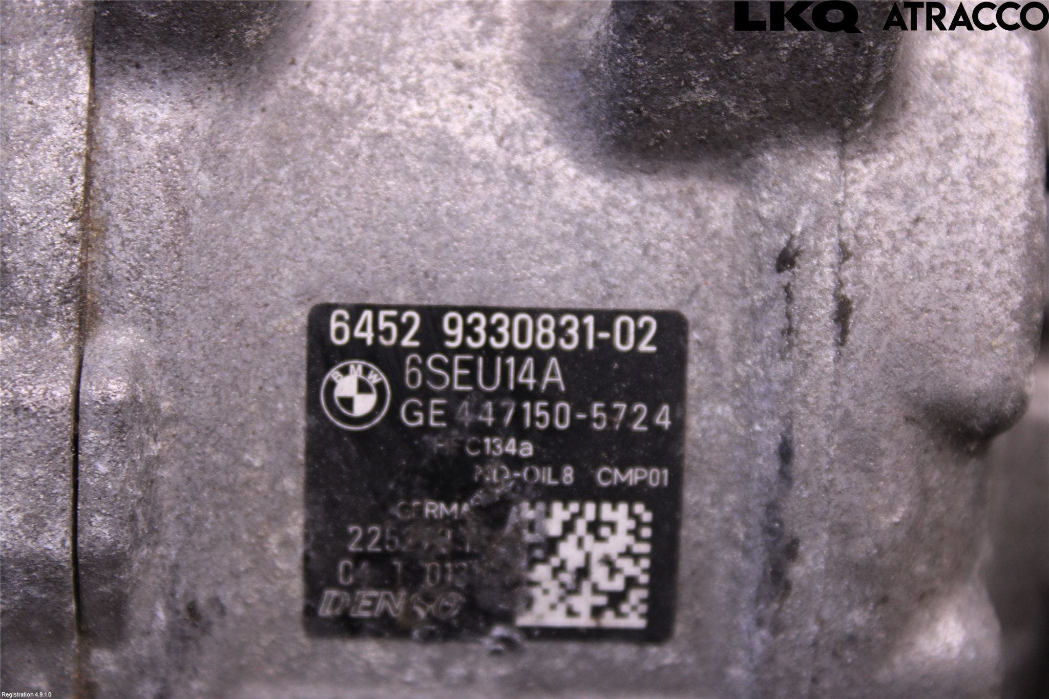 BMW 4 F32/F33/F82/F83 13-20 Ac Kompressor