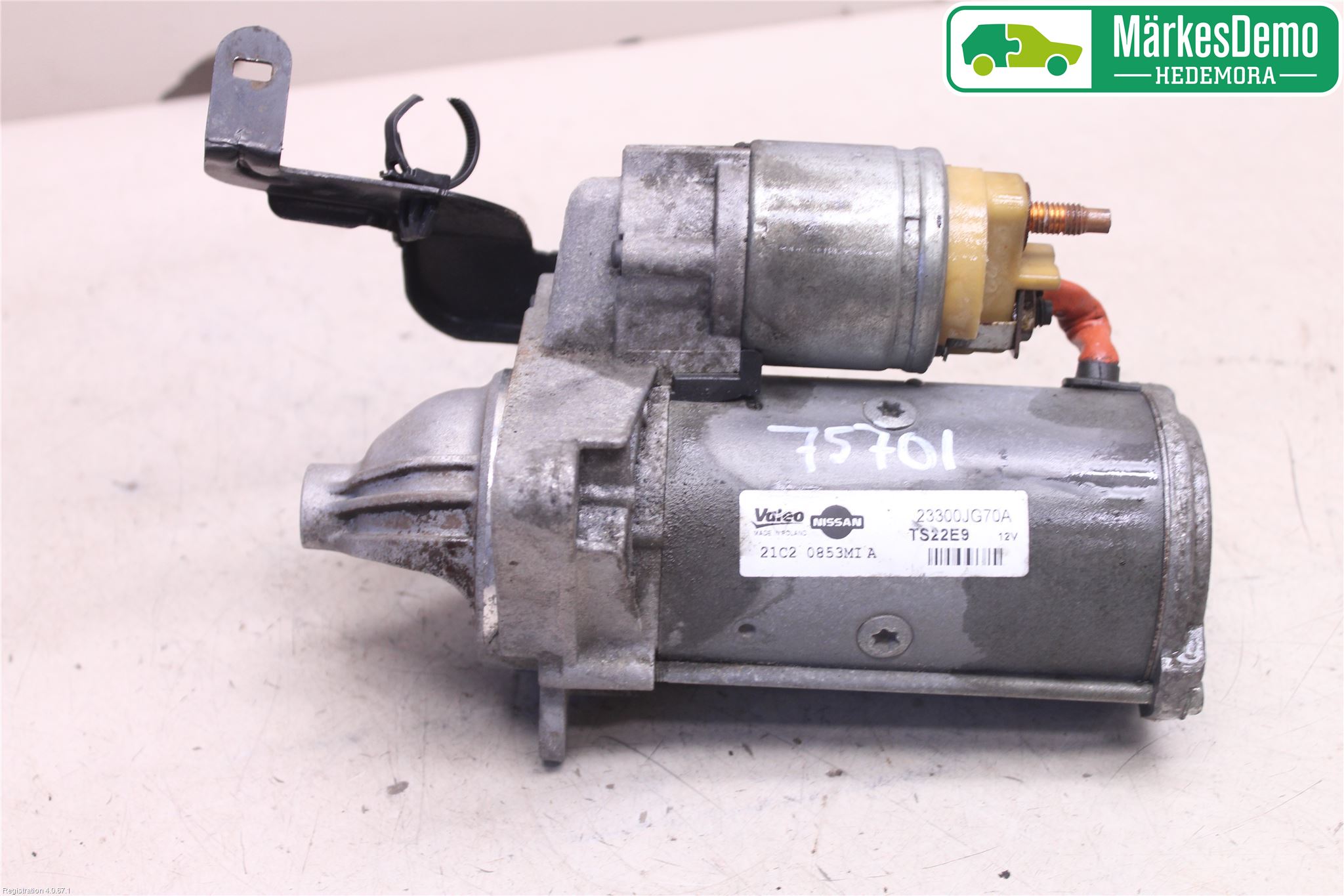 Nissan QASHQAI+2  10-14 Startmotor Diesel