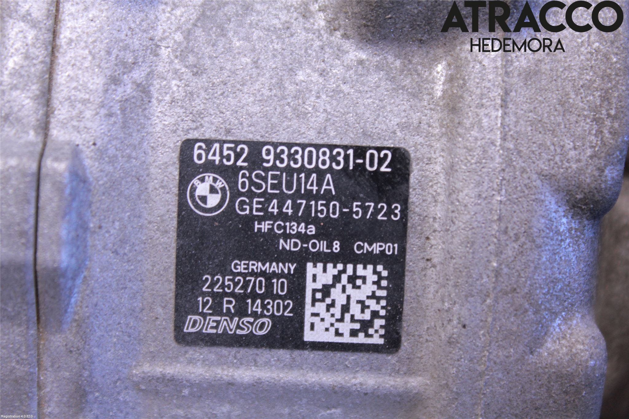 BMW 3 F30/F31/F80 12-19 Ac Kompressor