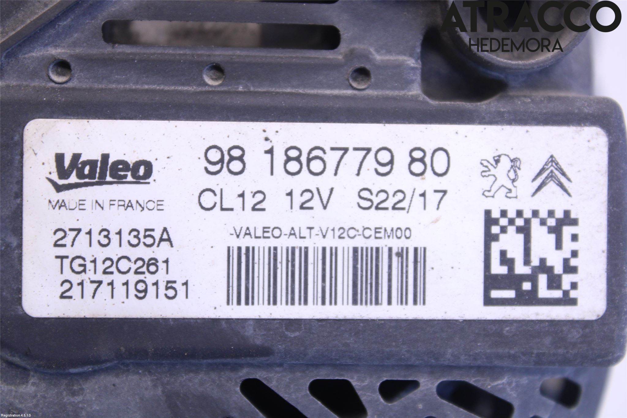 Peugeot 308 14-21 Generator