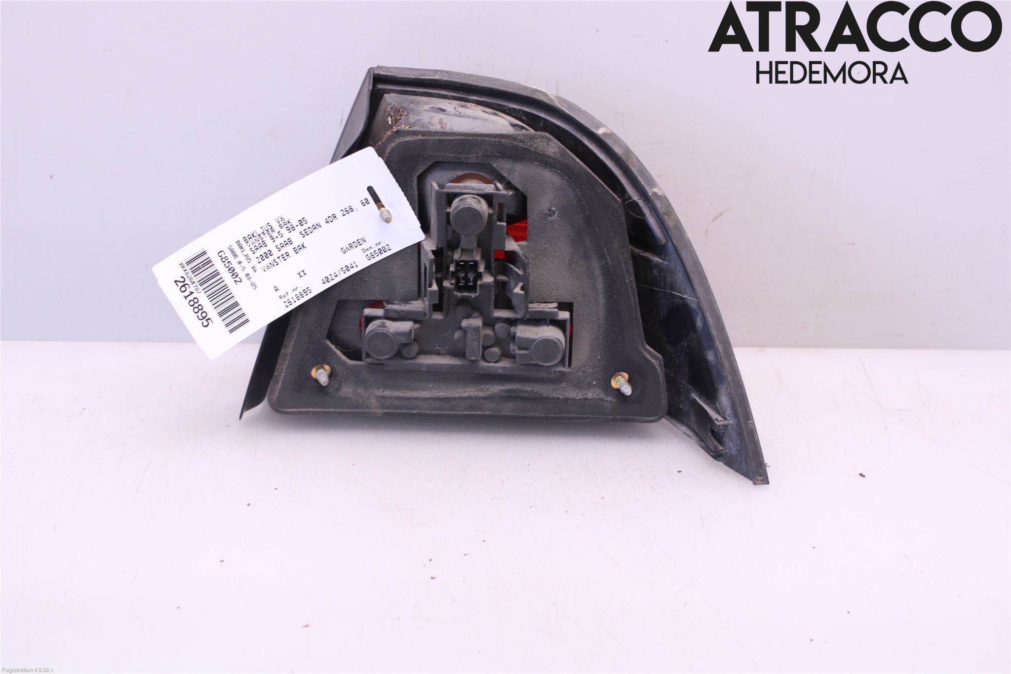 Saab 9-5 -05 Bakljus Vänster