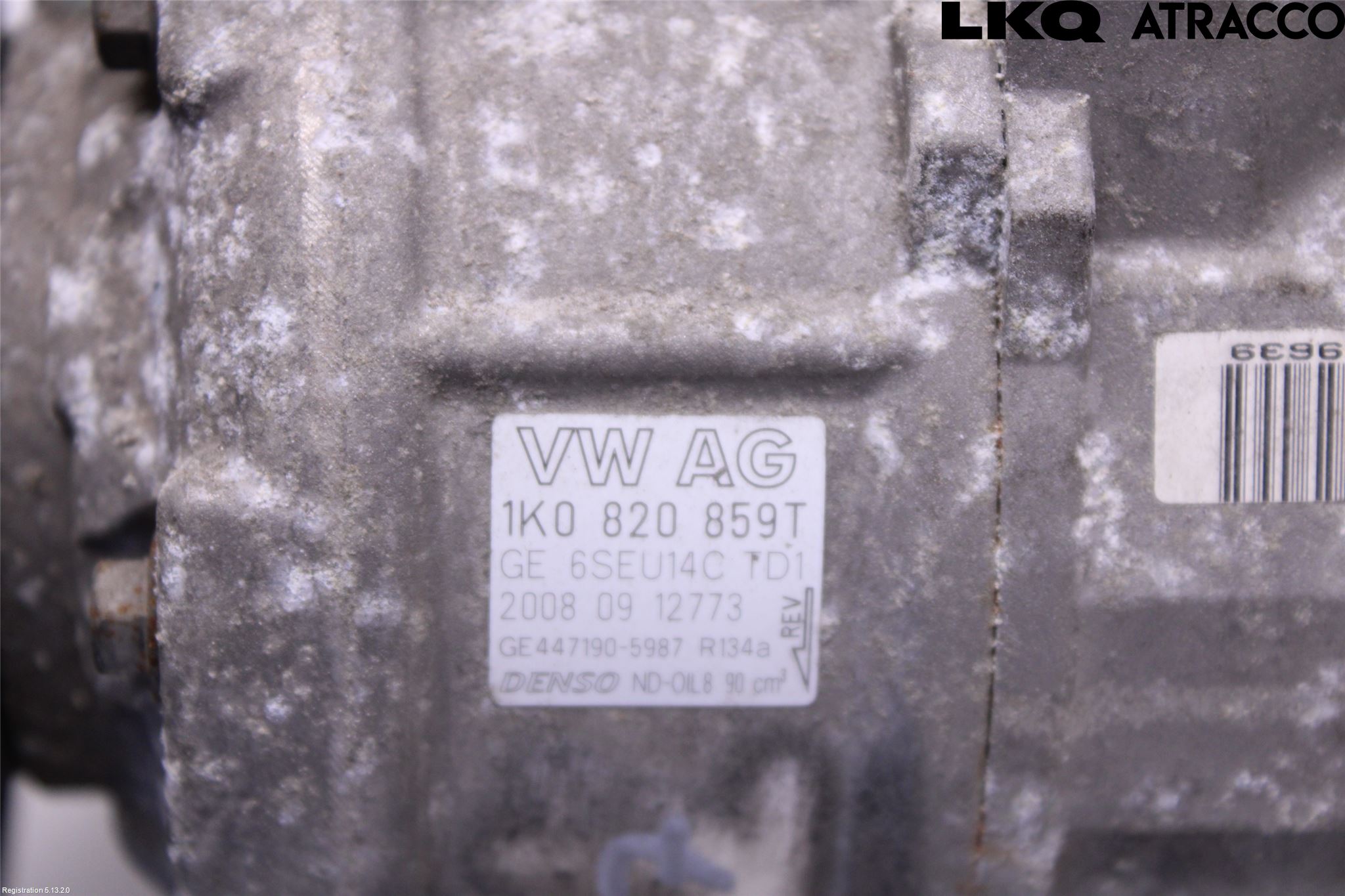 Volkswagen VW GOLF V 04-09 Ac Kompressor