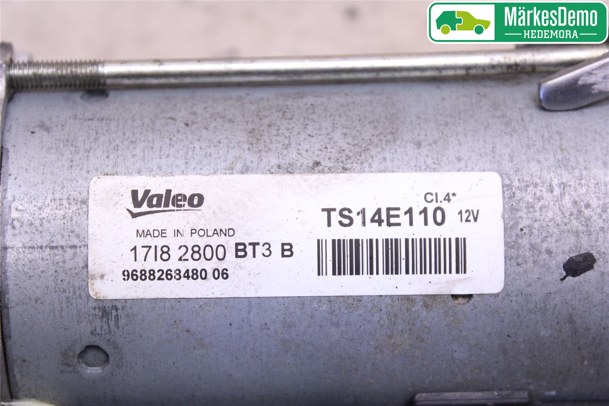 Peugeot PARTNER 16-18 Startmotor Diesel