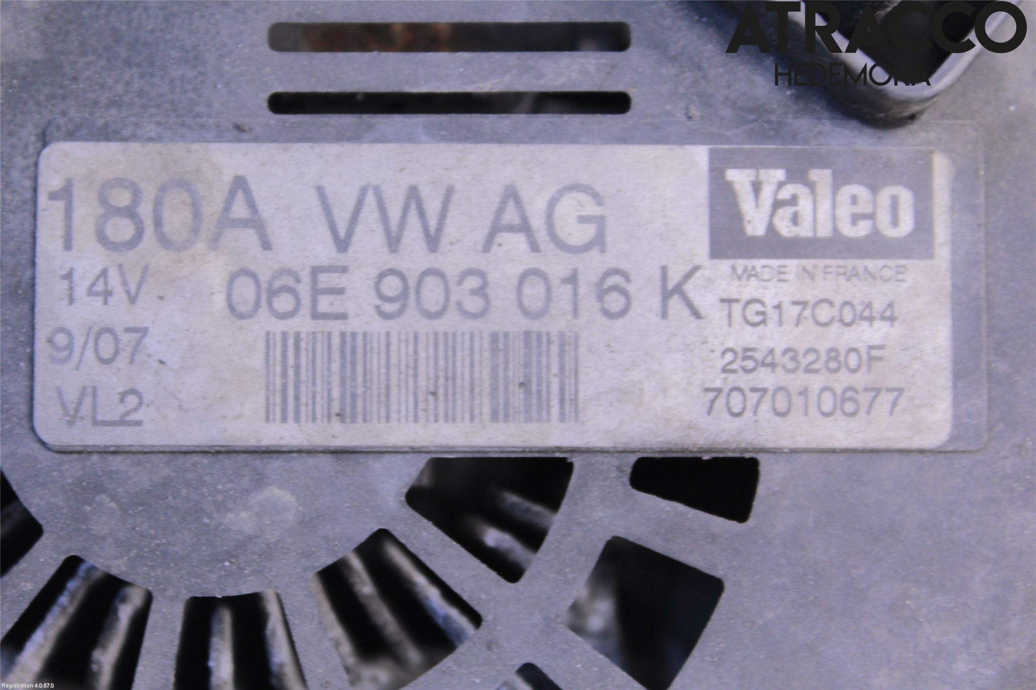 Audi A6/S6     05-11 Generator