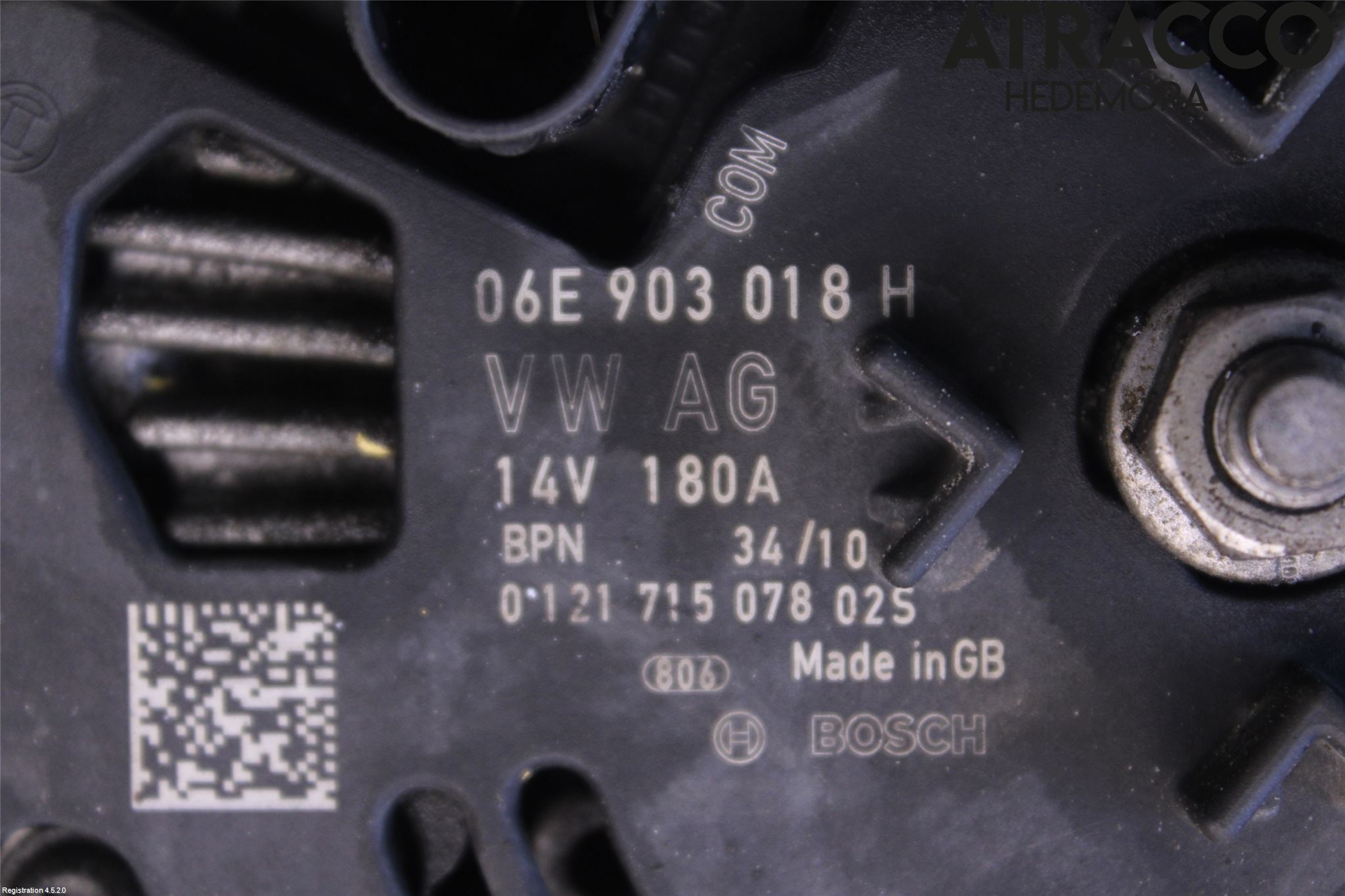 Audi A6/S6     05-11 Generator