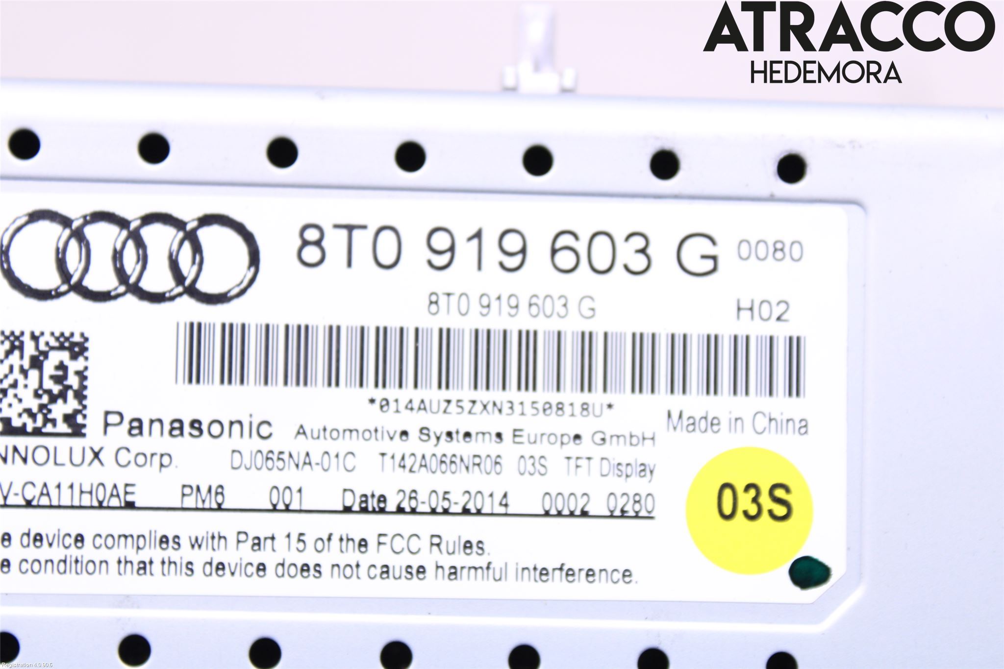 Audi A4 ALLROAD 09-16 Bildskärm