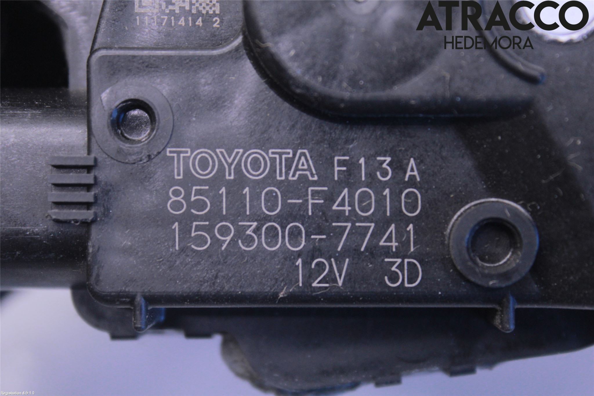 Toyota C-HR 16-23 Torkarmotor Vindruta