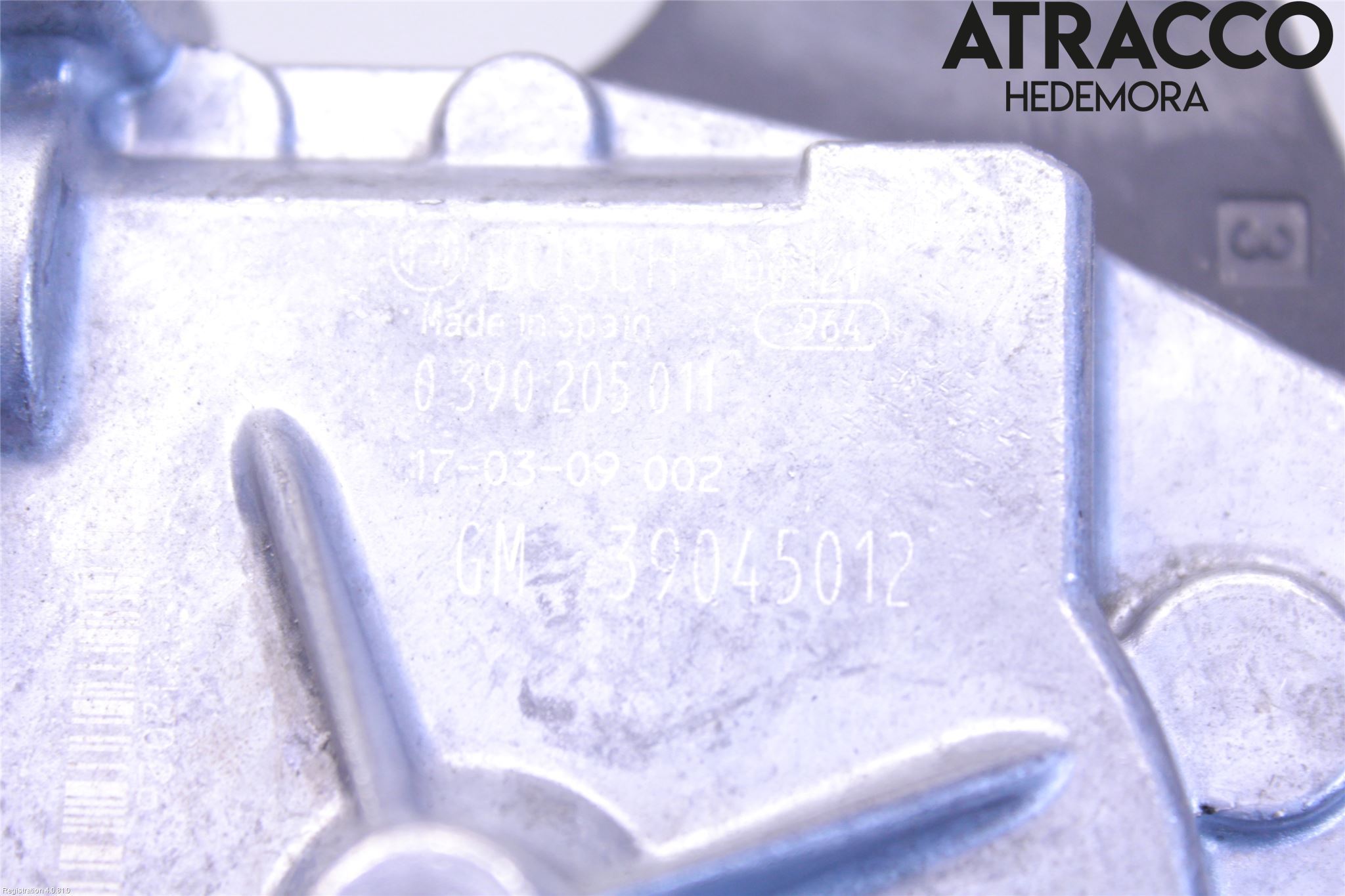 Opel CORSA E 15-19 Torkarmotor Baklucka