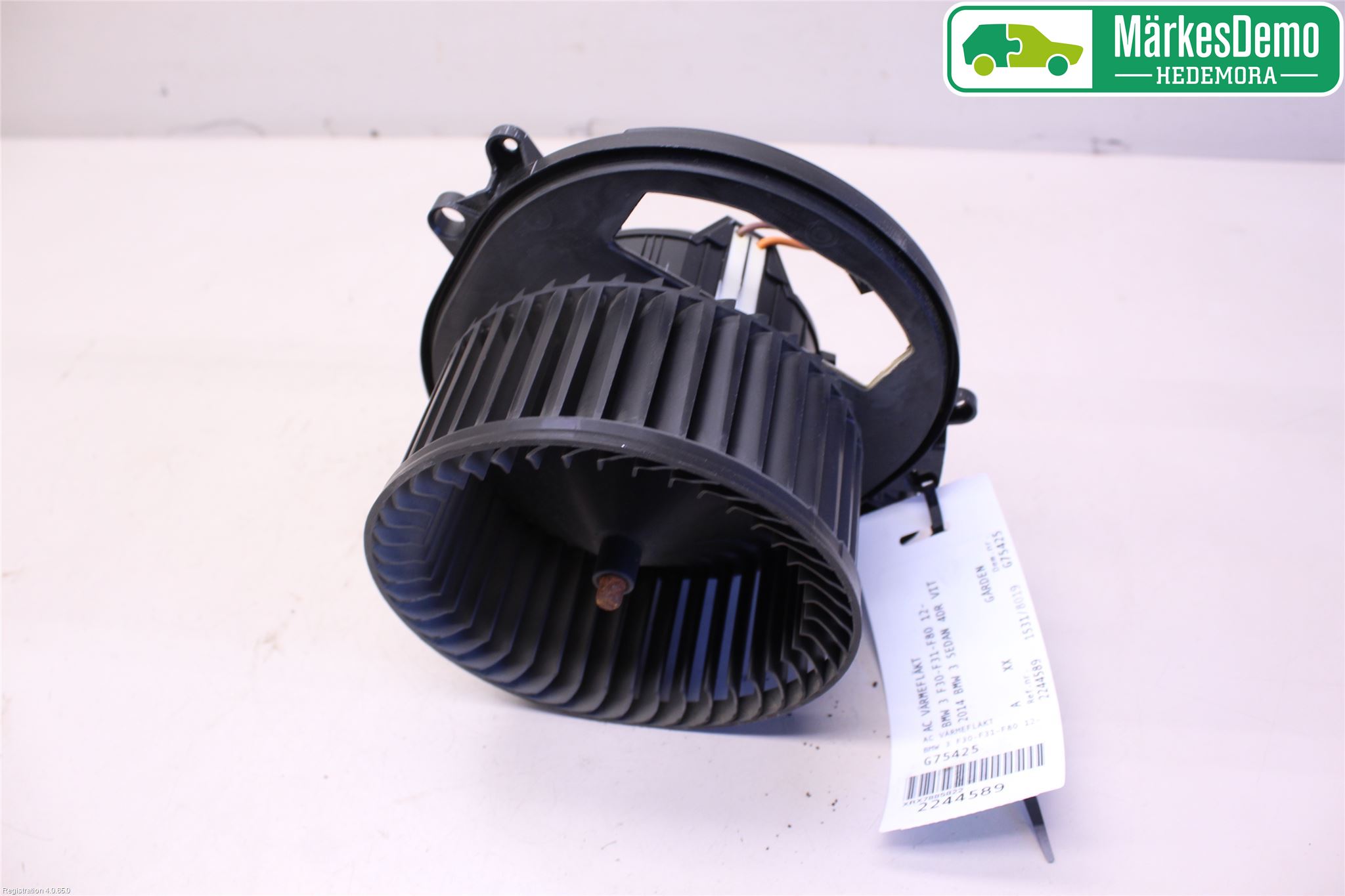 BMW 3 F30/F31/F80 12-19 Ac Värmefläkt