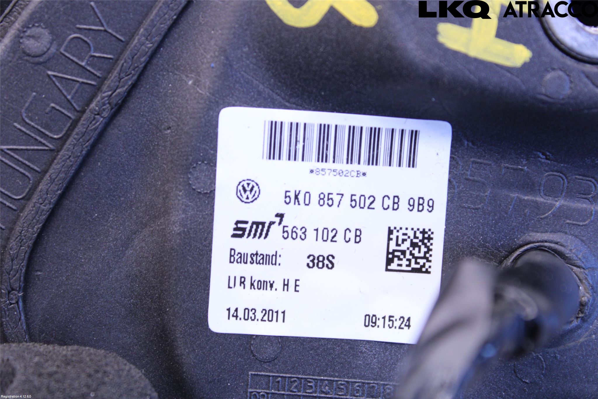 Volkswagen VW GOLF VI 09-13 Spegel Yttre El Hö