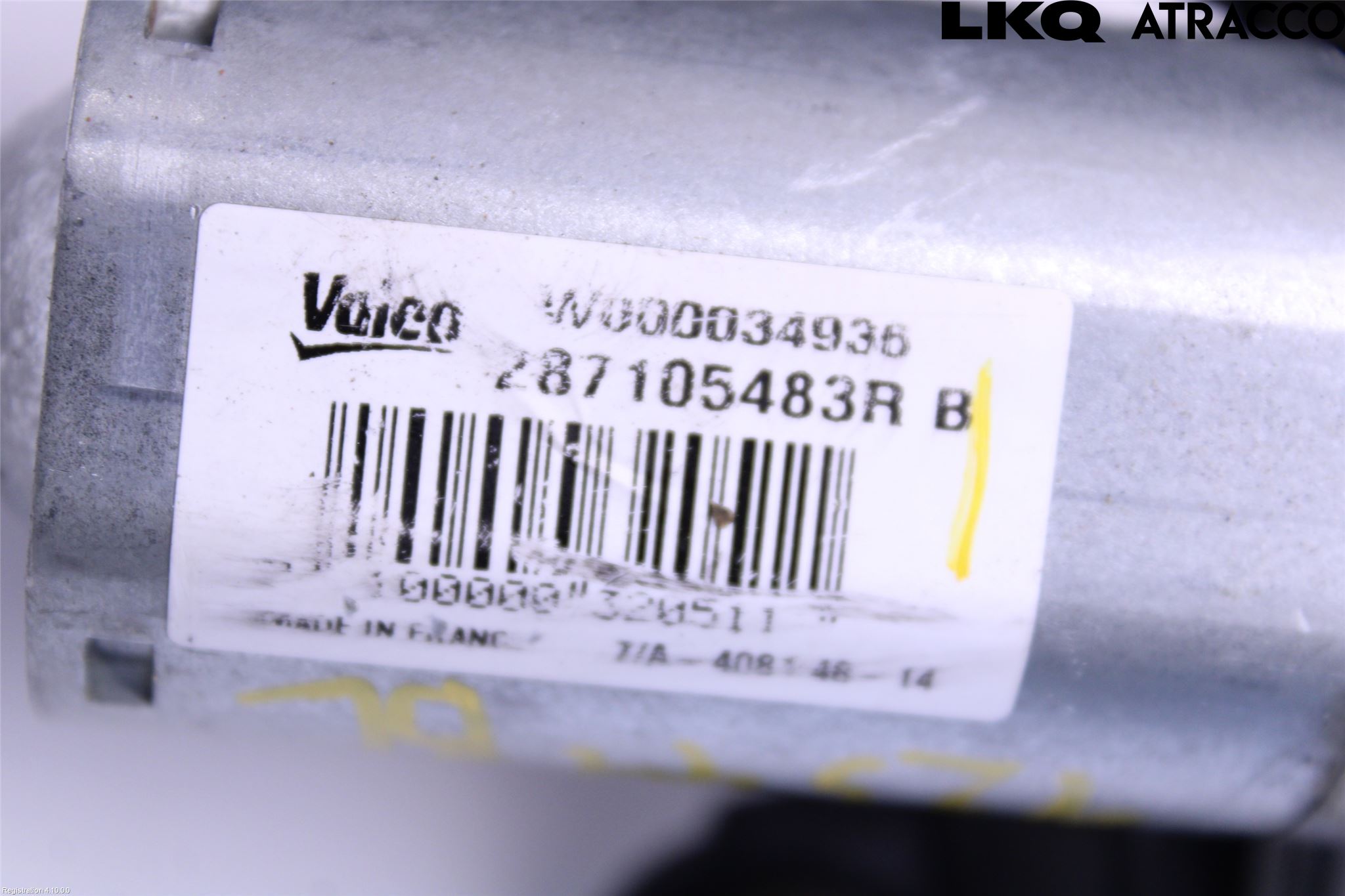 Renault CLIO IV 12-16 Torkarmotor Baklucka