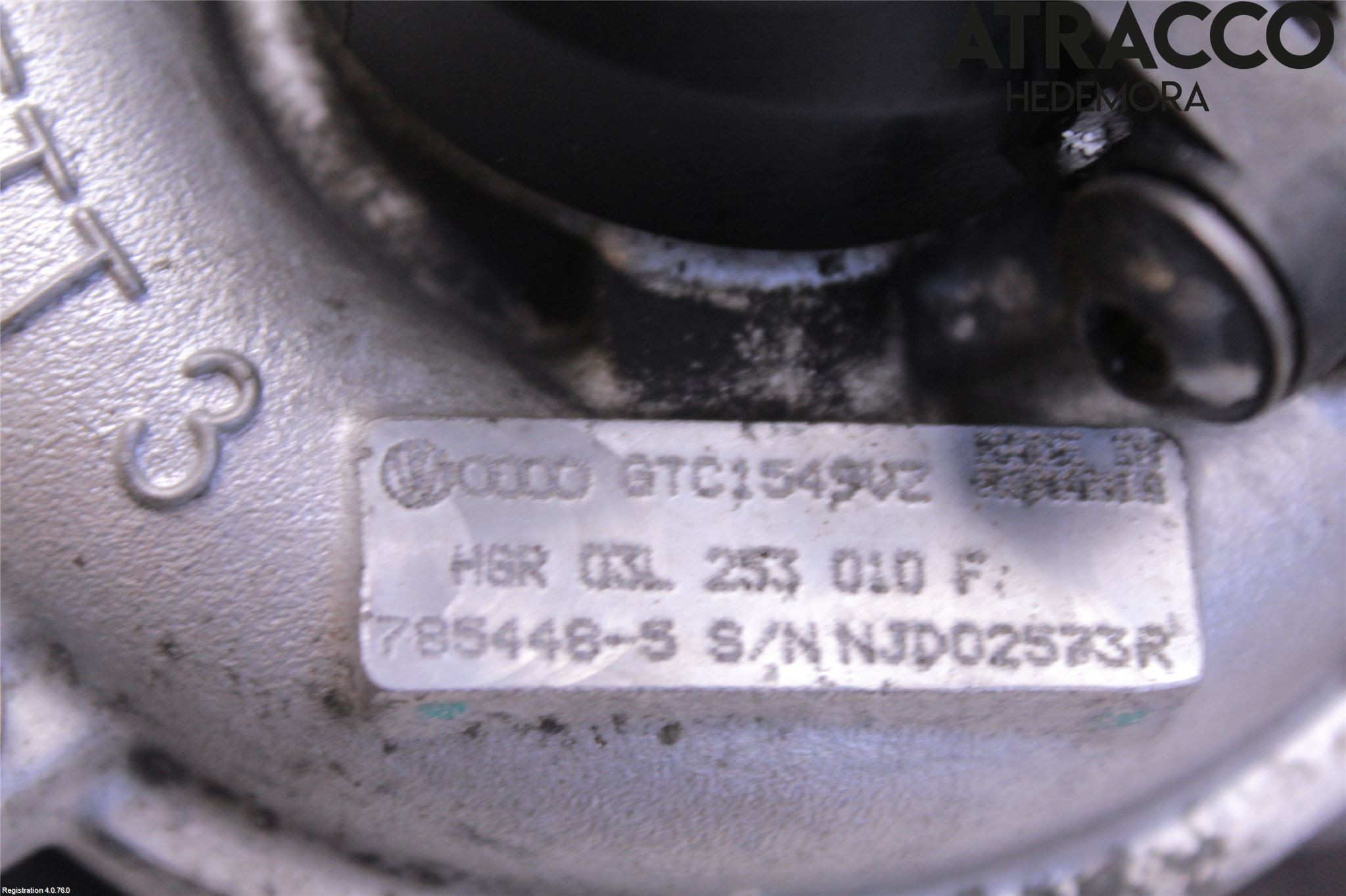 Volkswagen VW TOURAN 10-15 Turboaggregat
