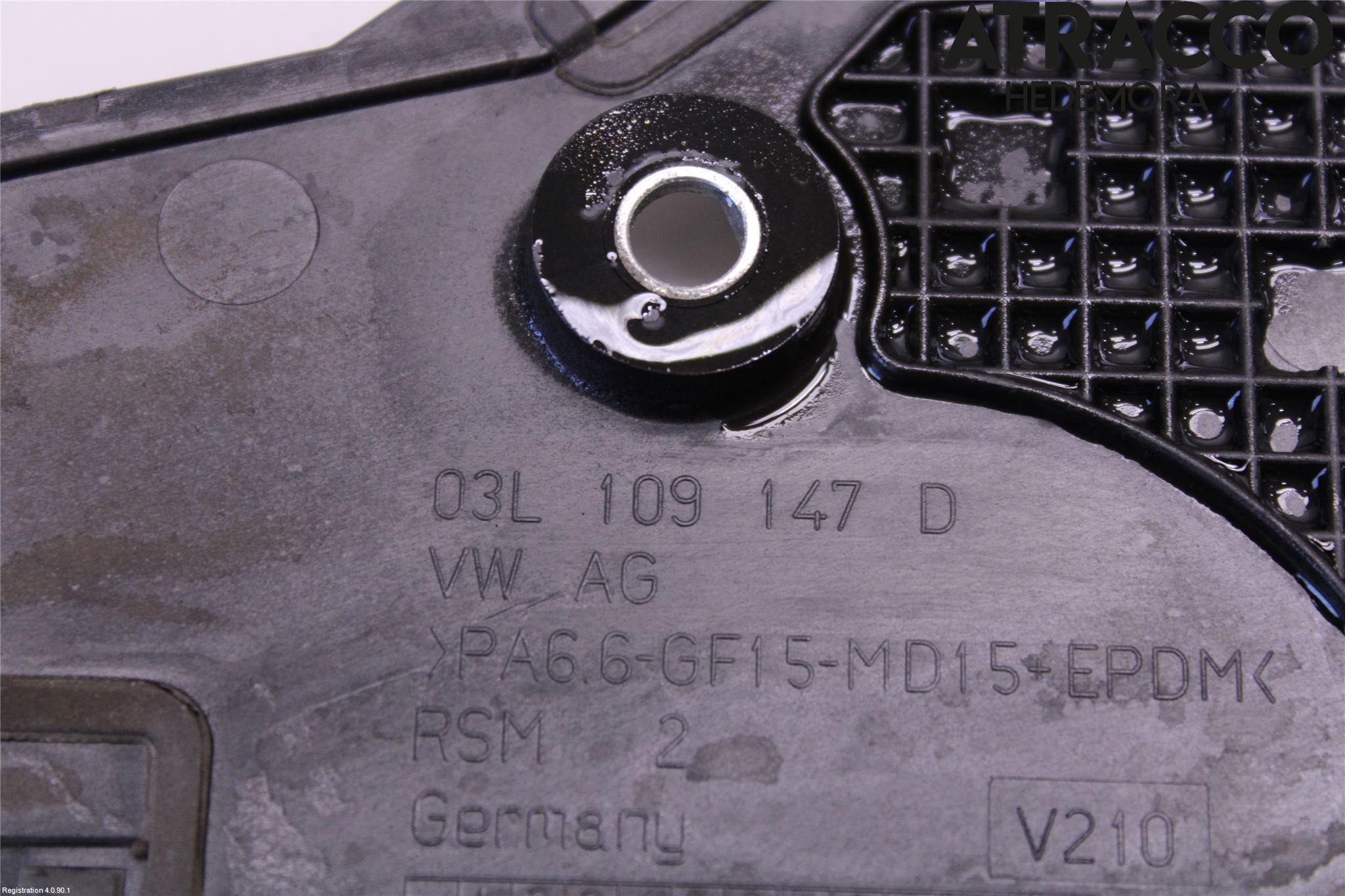 Audi A4 12-15 Kamrem-Transmissionskåpa