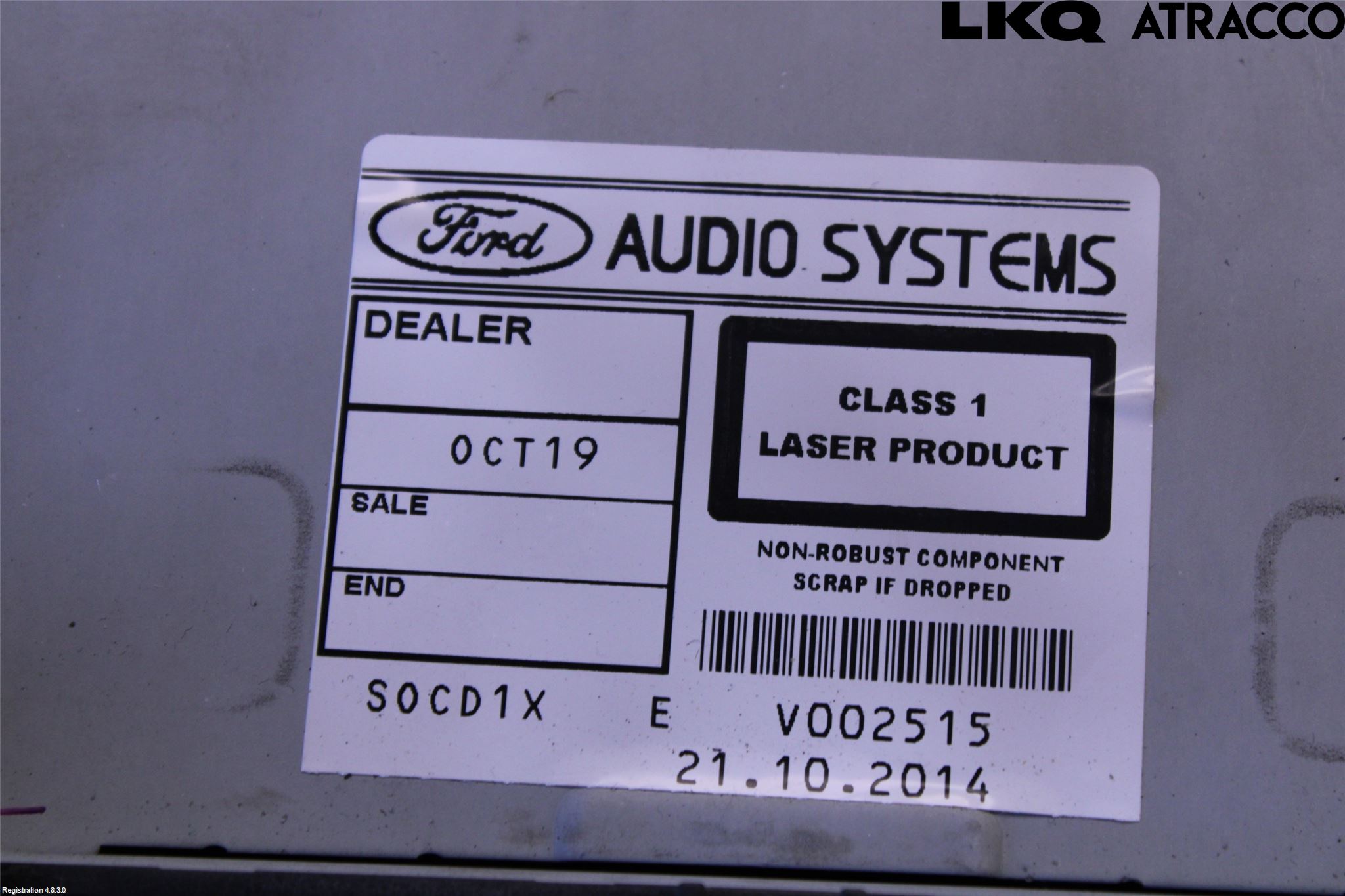 Ford S-MAX 06-15 Cd Radio - Multimediapanel