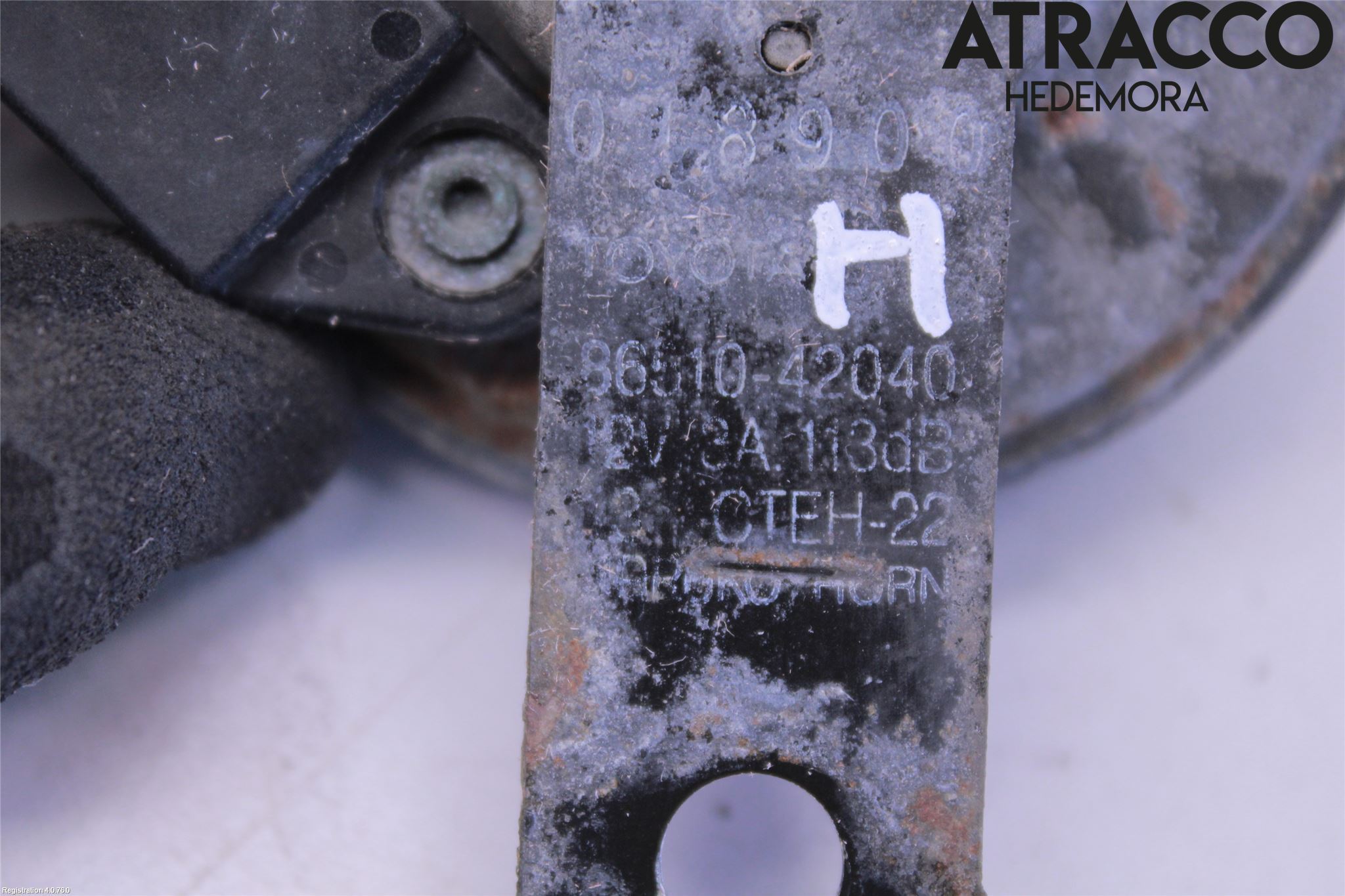 Toyota RAV 4 00-06 Signalhorn