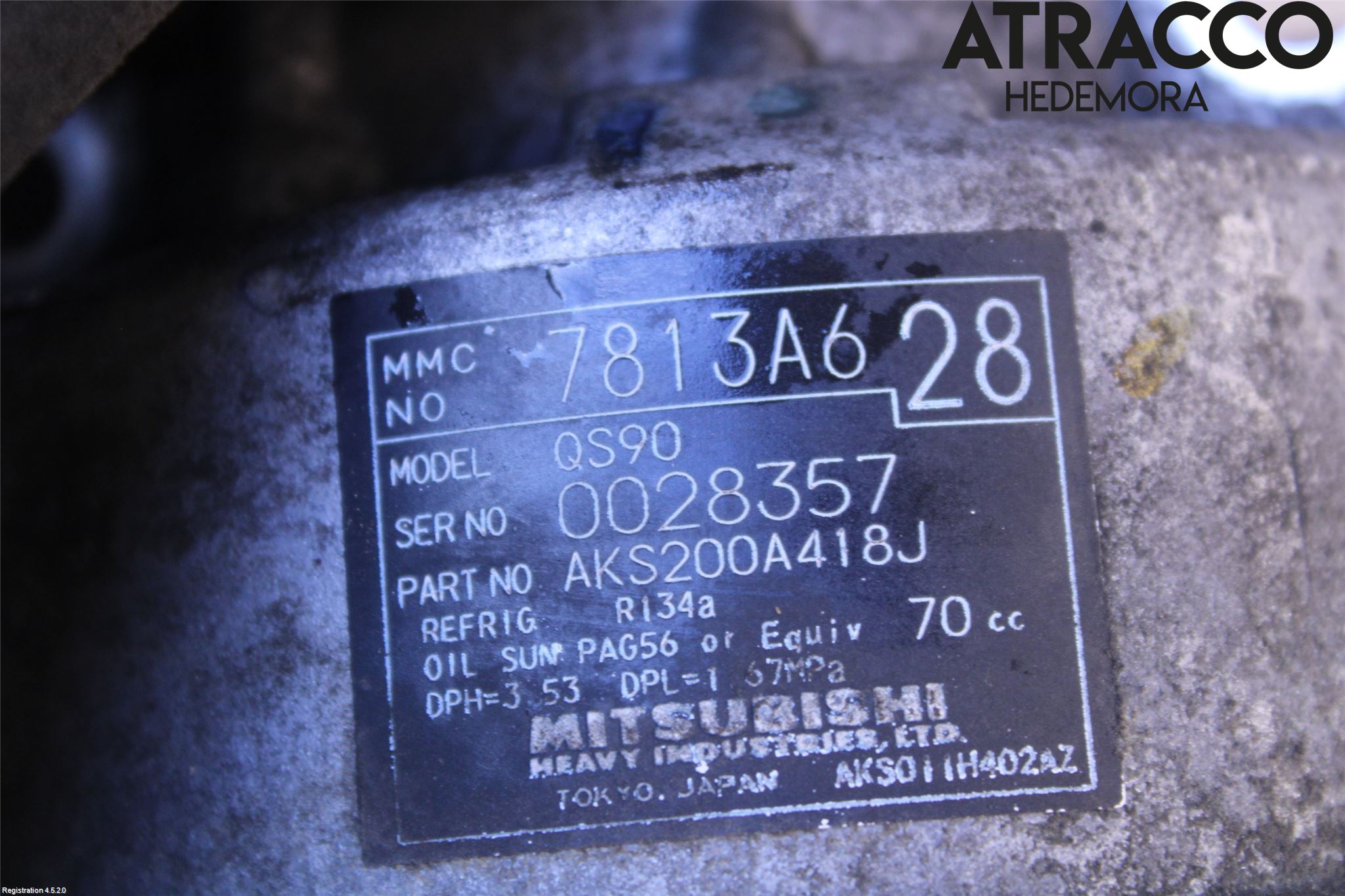 Mitsubishi OUTLANDER 13-21 Ac Kompressor