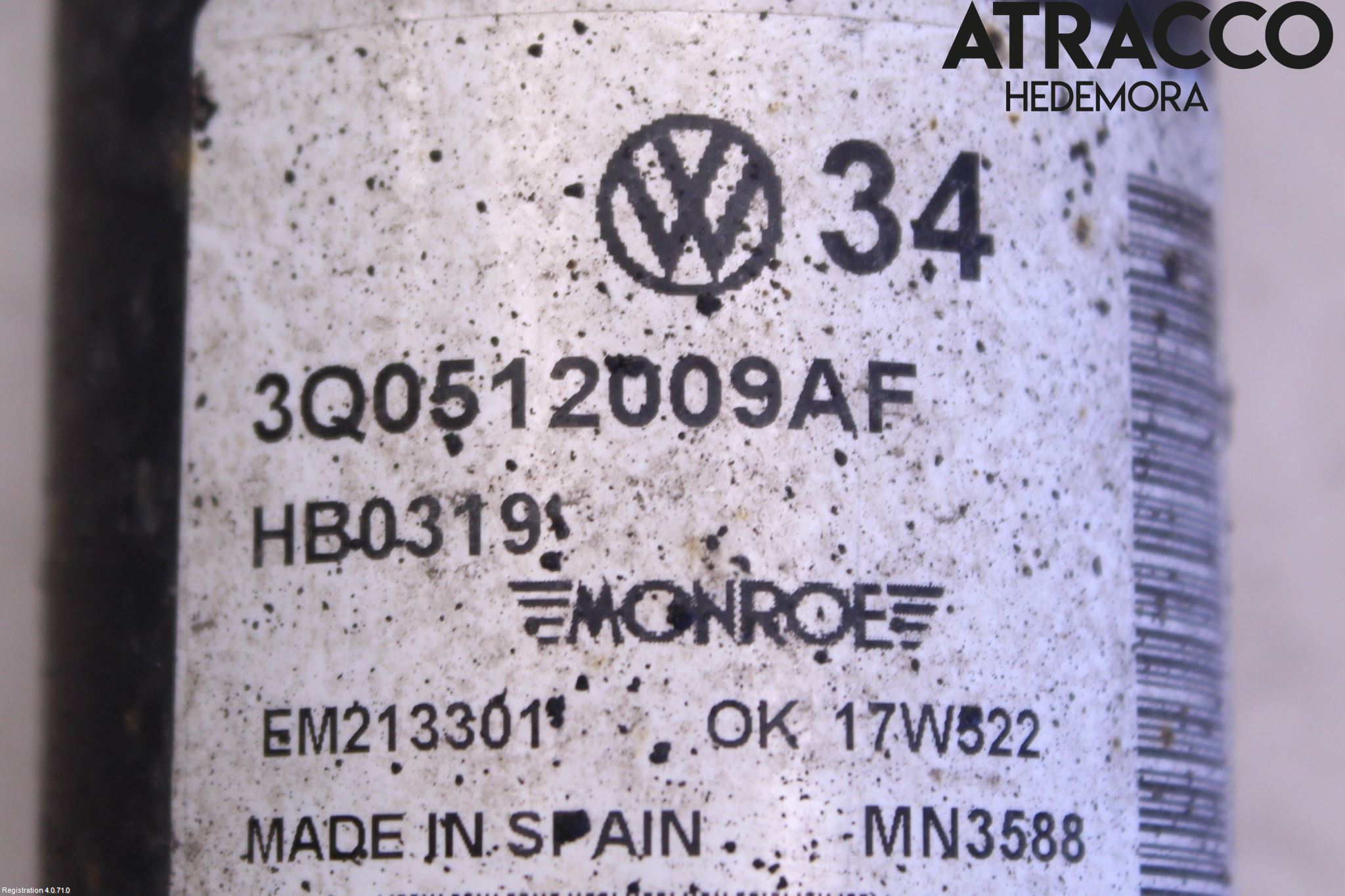 Skoda SUPERB 16-24 Stötdämpare Bak