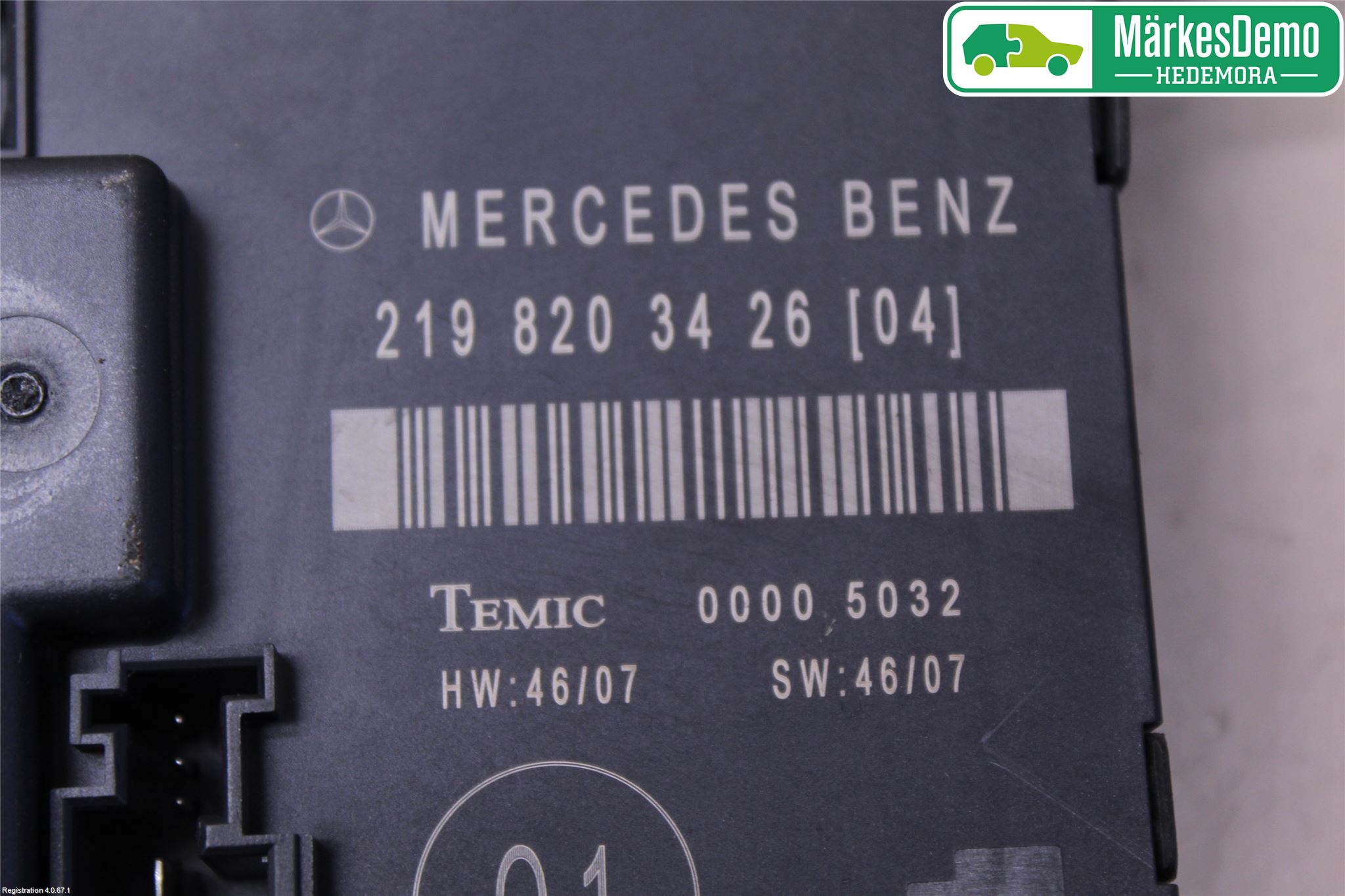 Mercedes-Benz MB CLS (C219) 03-11 Styrenhet Dörr