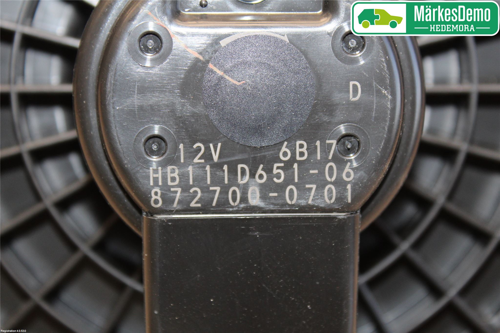 Mazda CX-3 Ac Värmefläkt