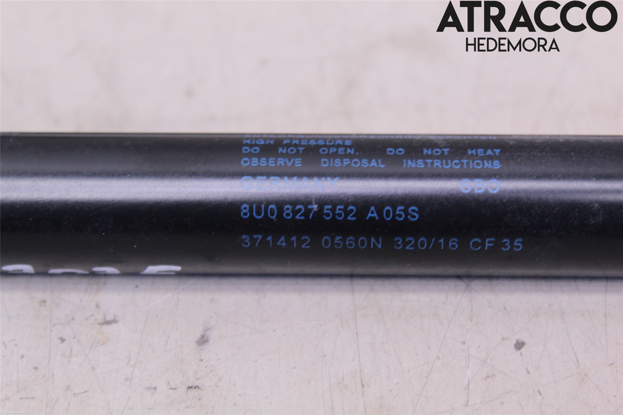 Audi Q3 8U 12-18 Gasfjäder Baklucka