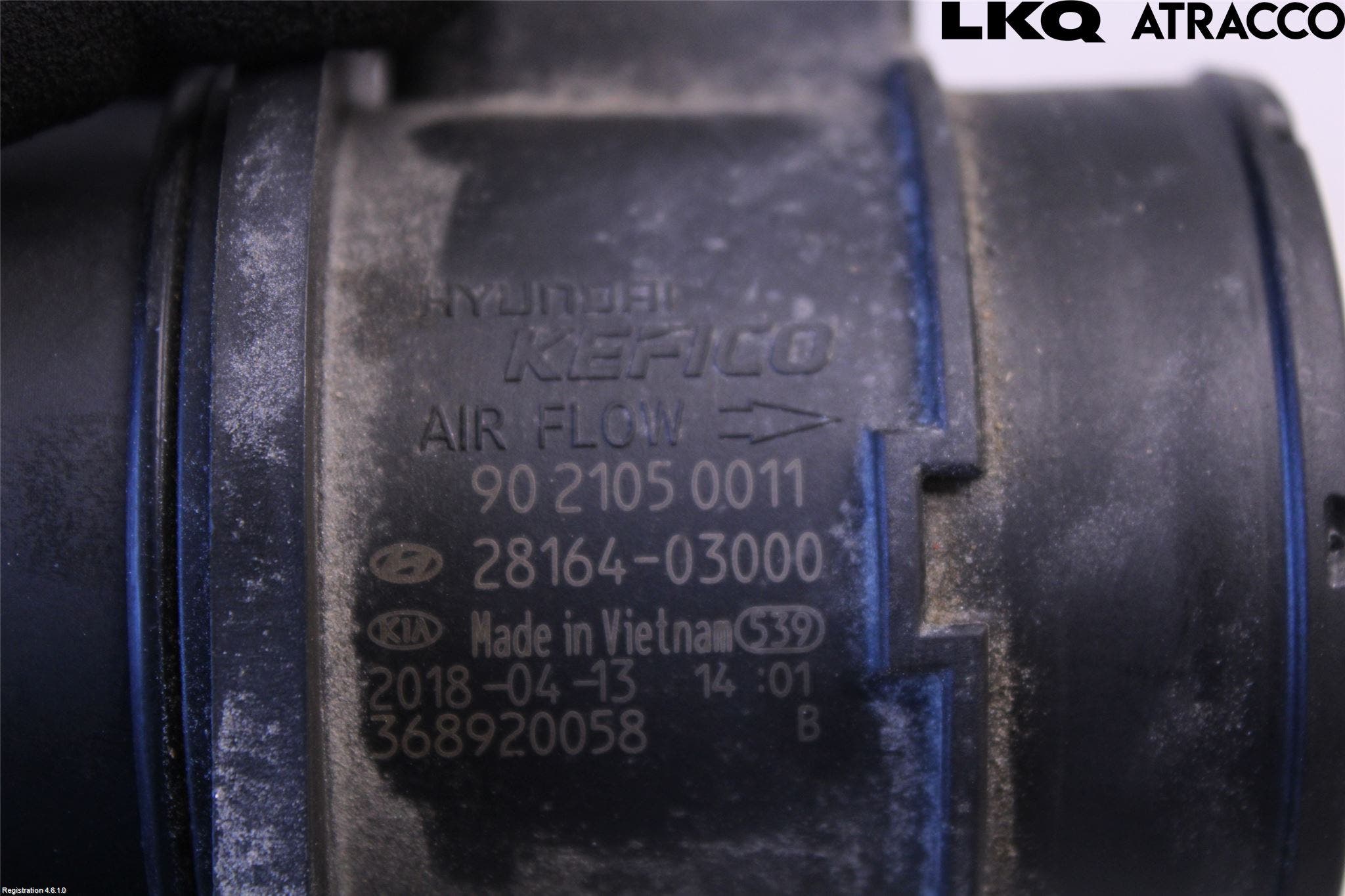 Kia NIRO (DE) 17-22 Injluftmassamätare