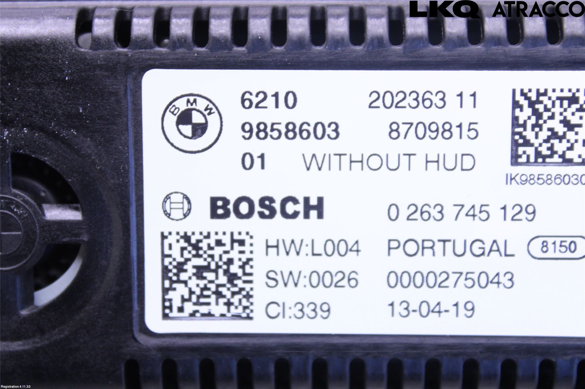 BMW 3 G20/G21/G80/G81 19- Instrument Komb