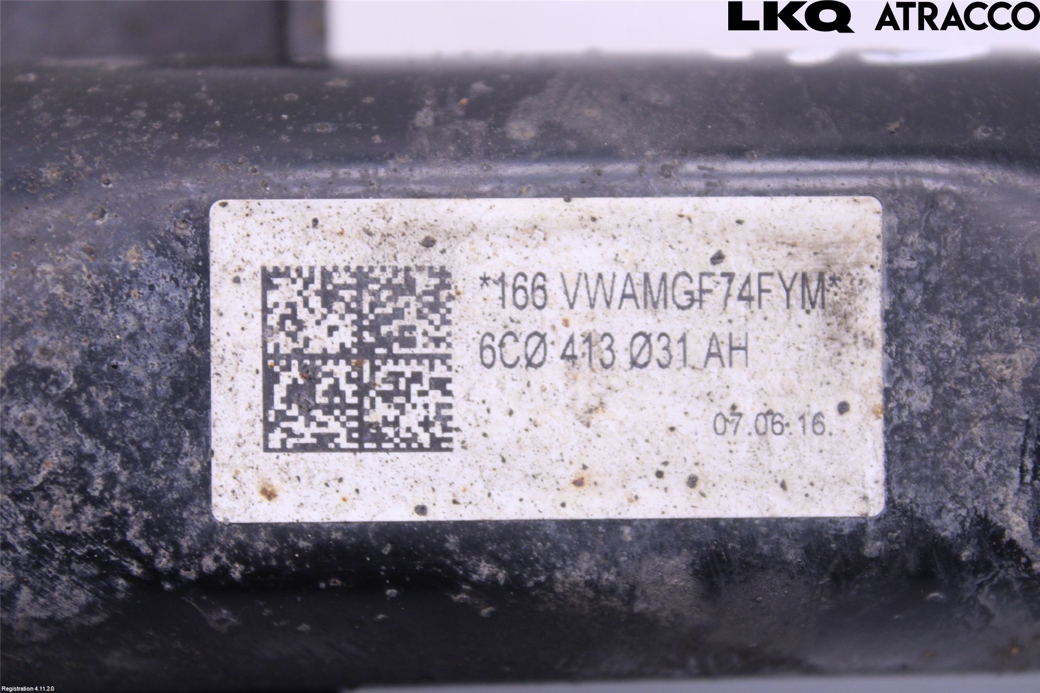 Volkswagen VW POLO 10-17 Fjäderben Fram Vänster