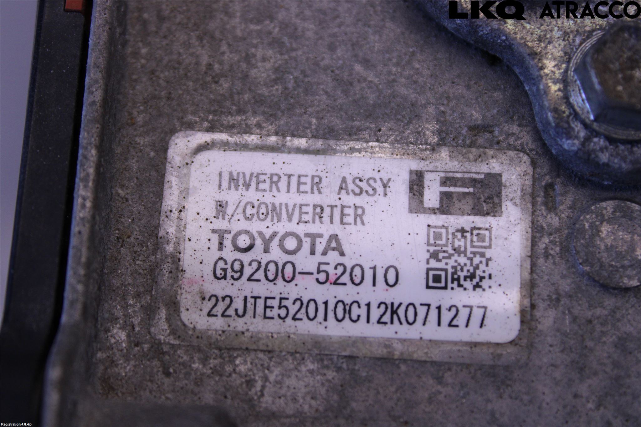 Toyota YARIS XP130 12-14 Hybridconverter