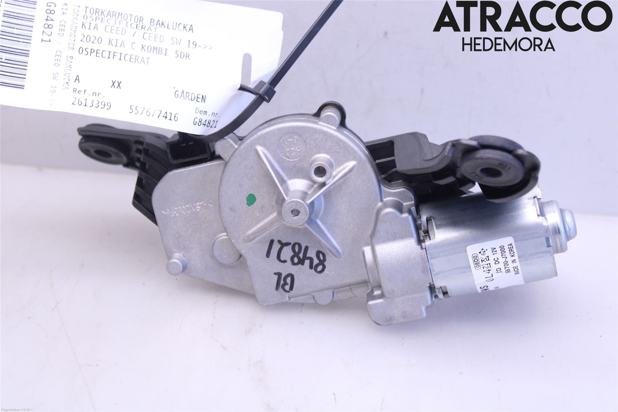 Kia CEED/CEED SW 19- Torkarmotor Baklucka