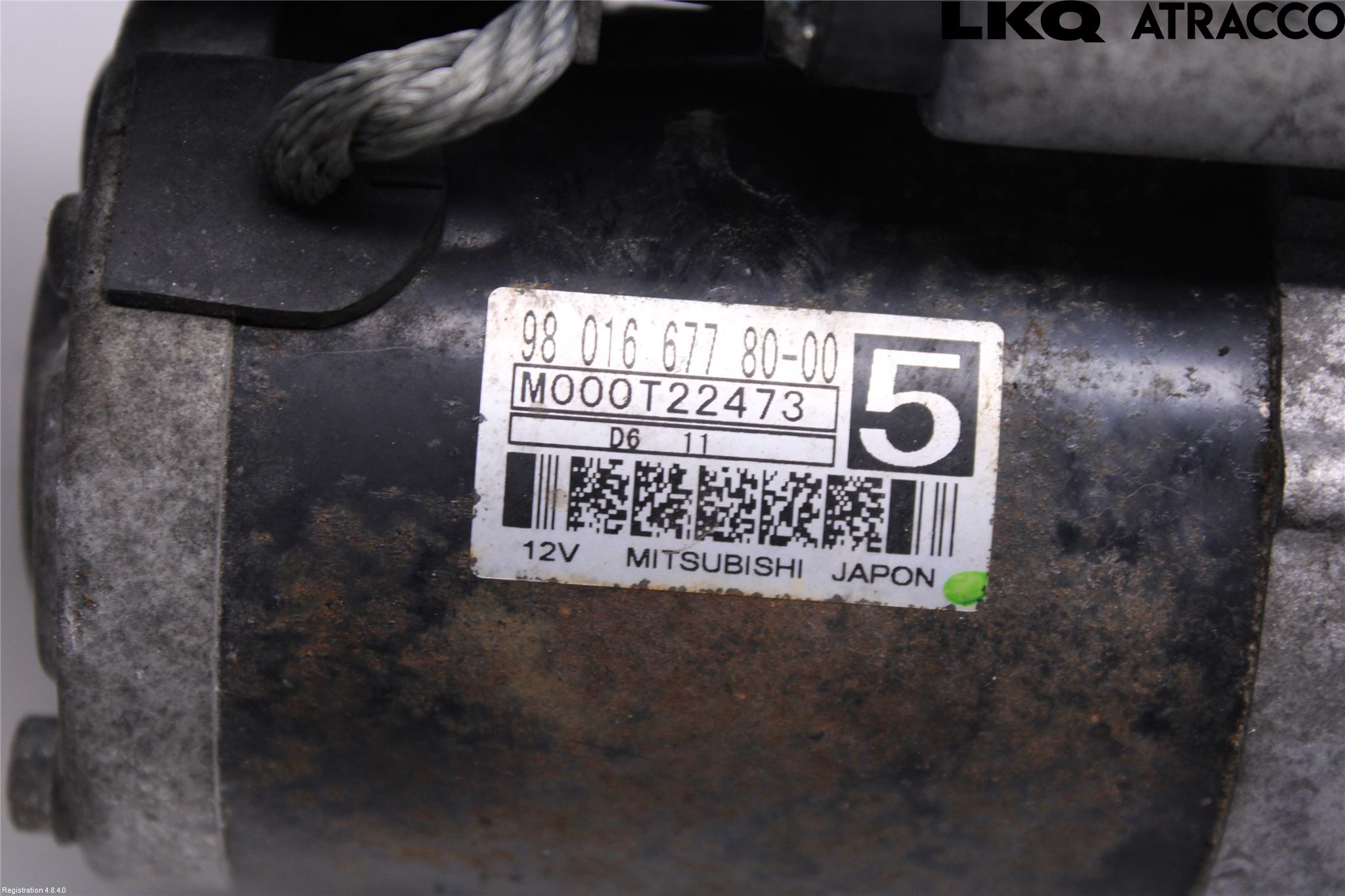 Citroen C4 PICASSO 14-18 Startmotor Diesel