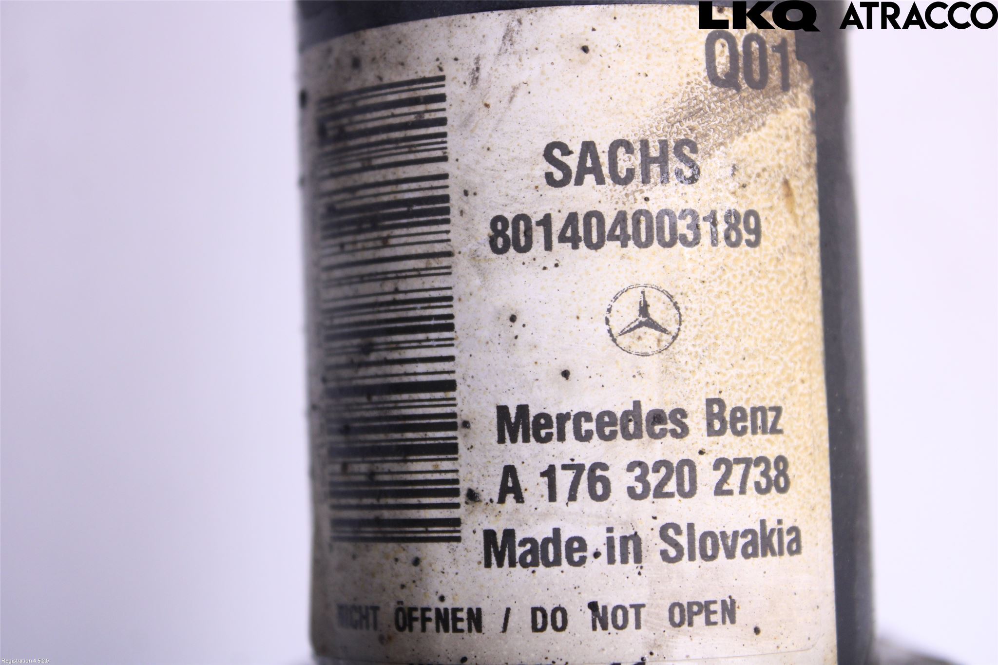 Mercedes-Benz MB A-KLASS (W176) 13-18 Fjäderben Fram Vänster